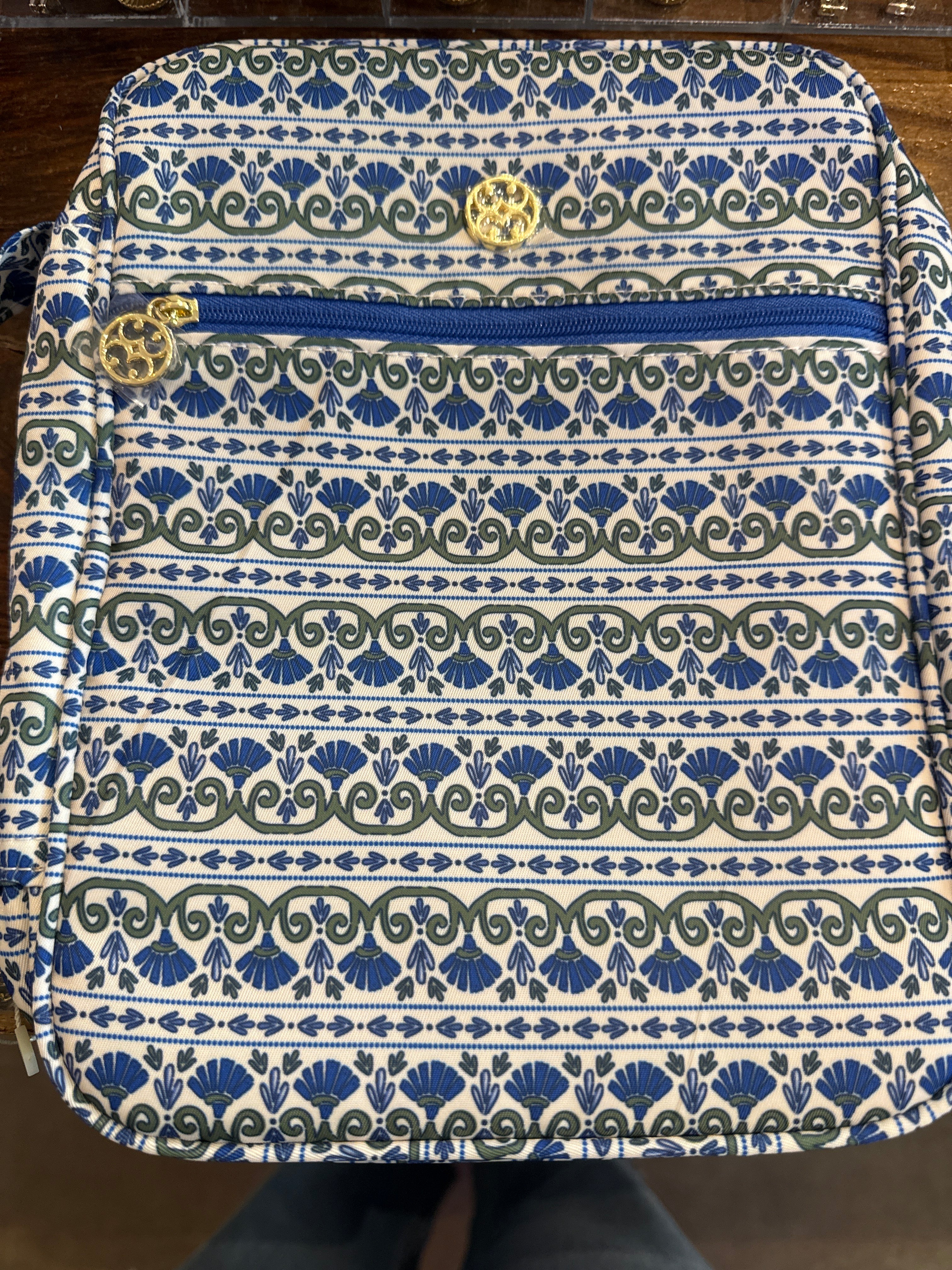 Floral Foulard Navy | Bible Cover