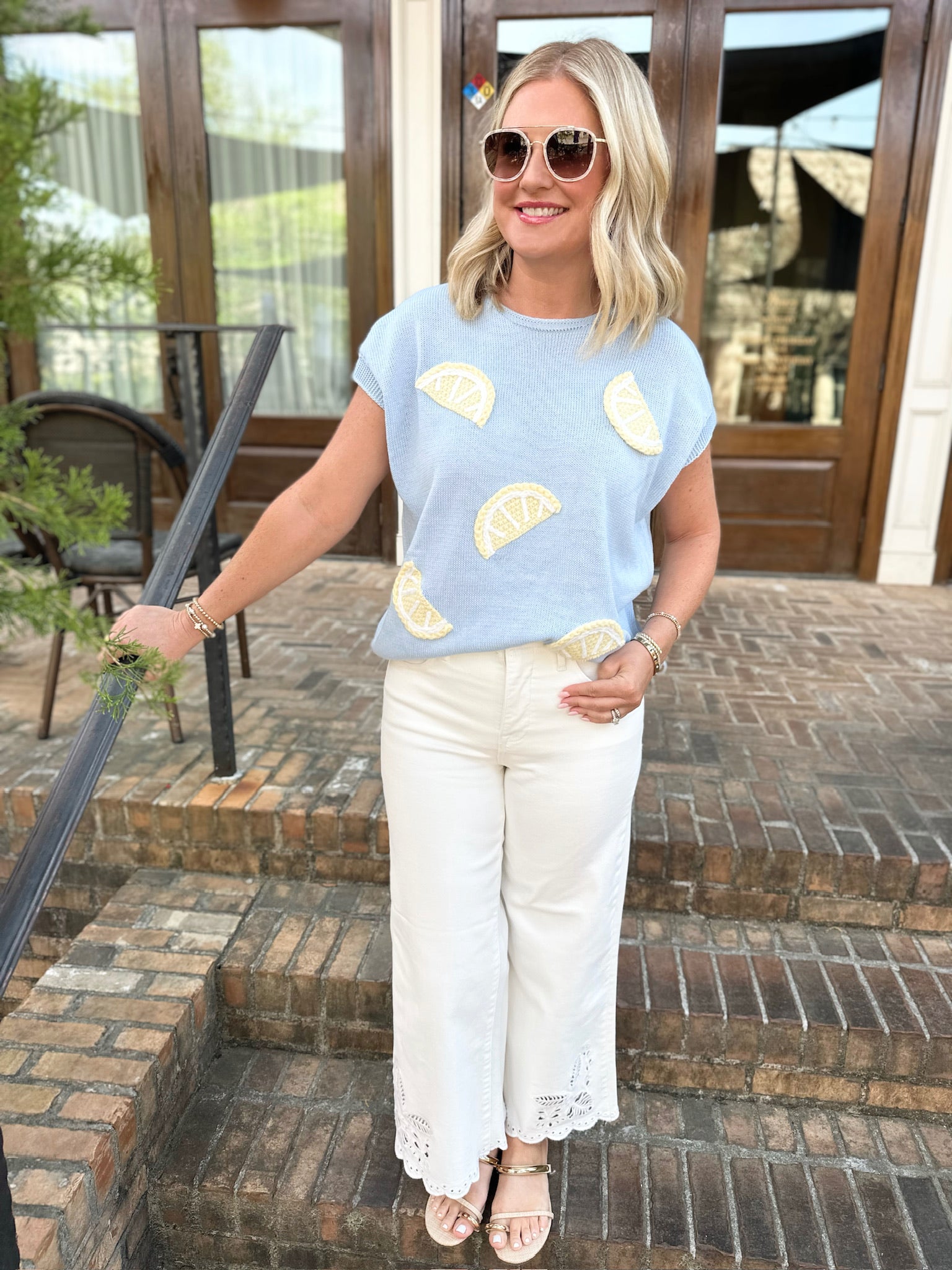 Lemon Lime Knit Sweater