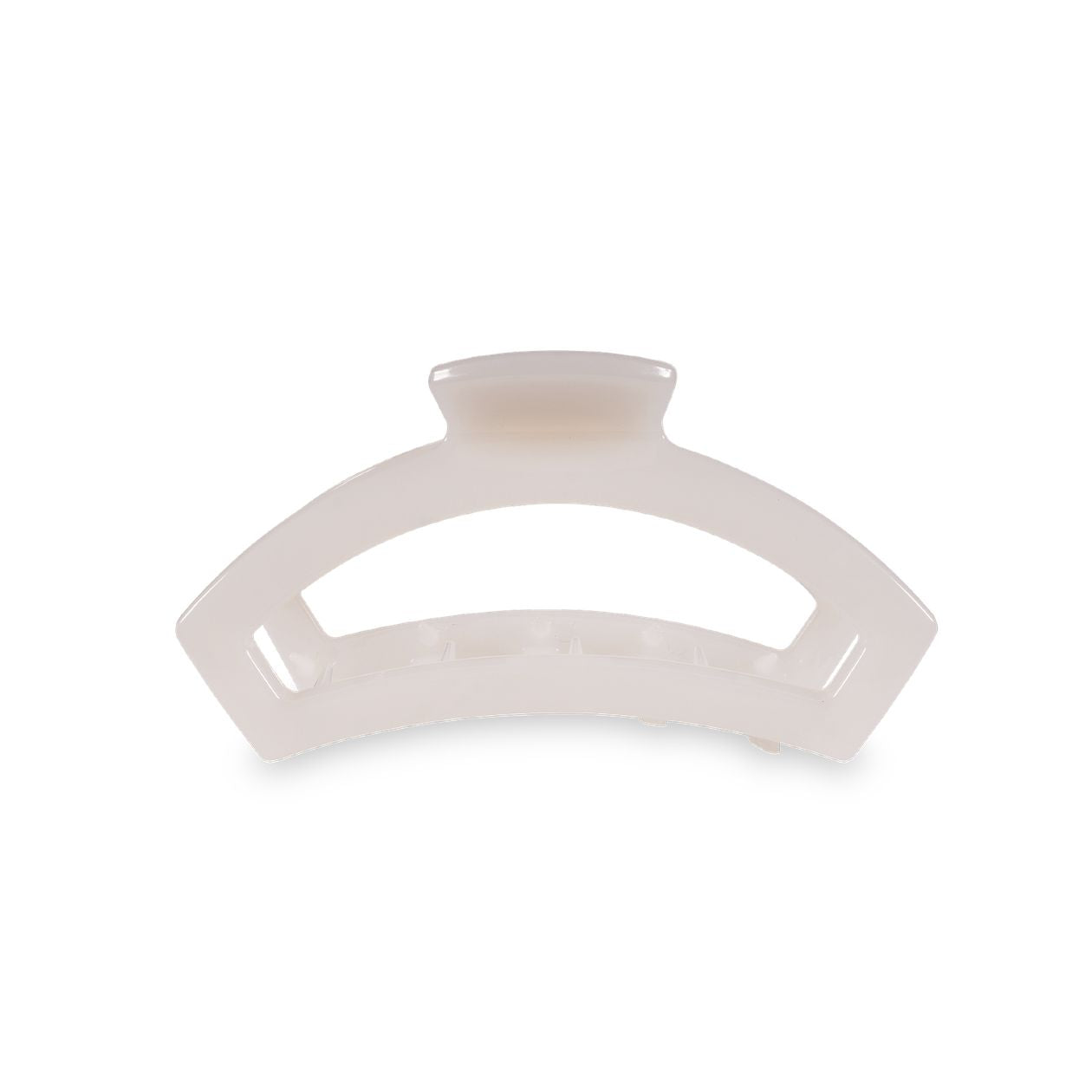 Coconut White Teleties Small Hair Clip