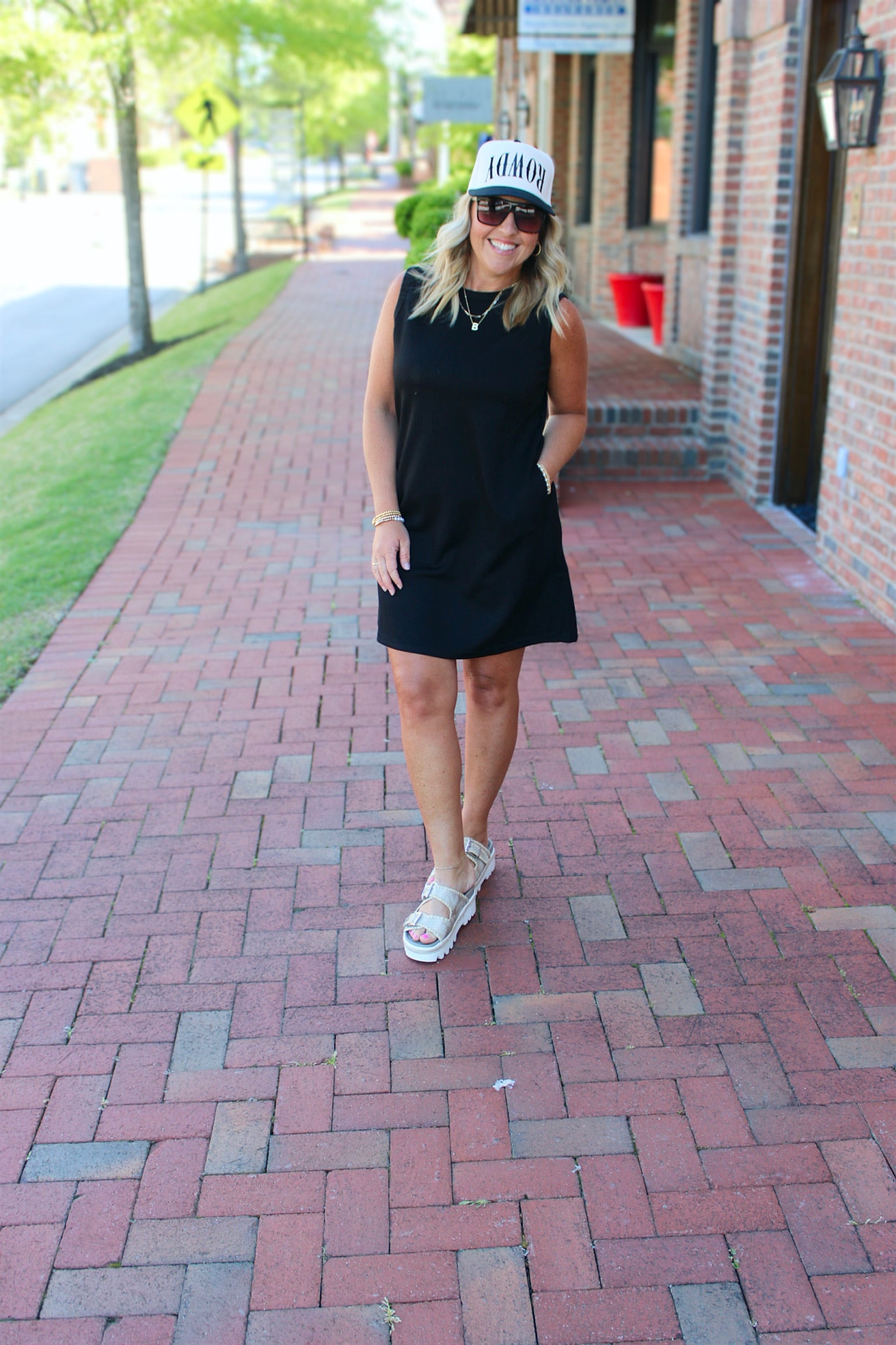 Go Easy Scuba A Line Tank Dress