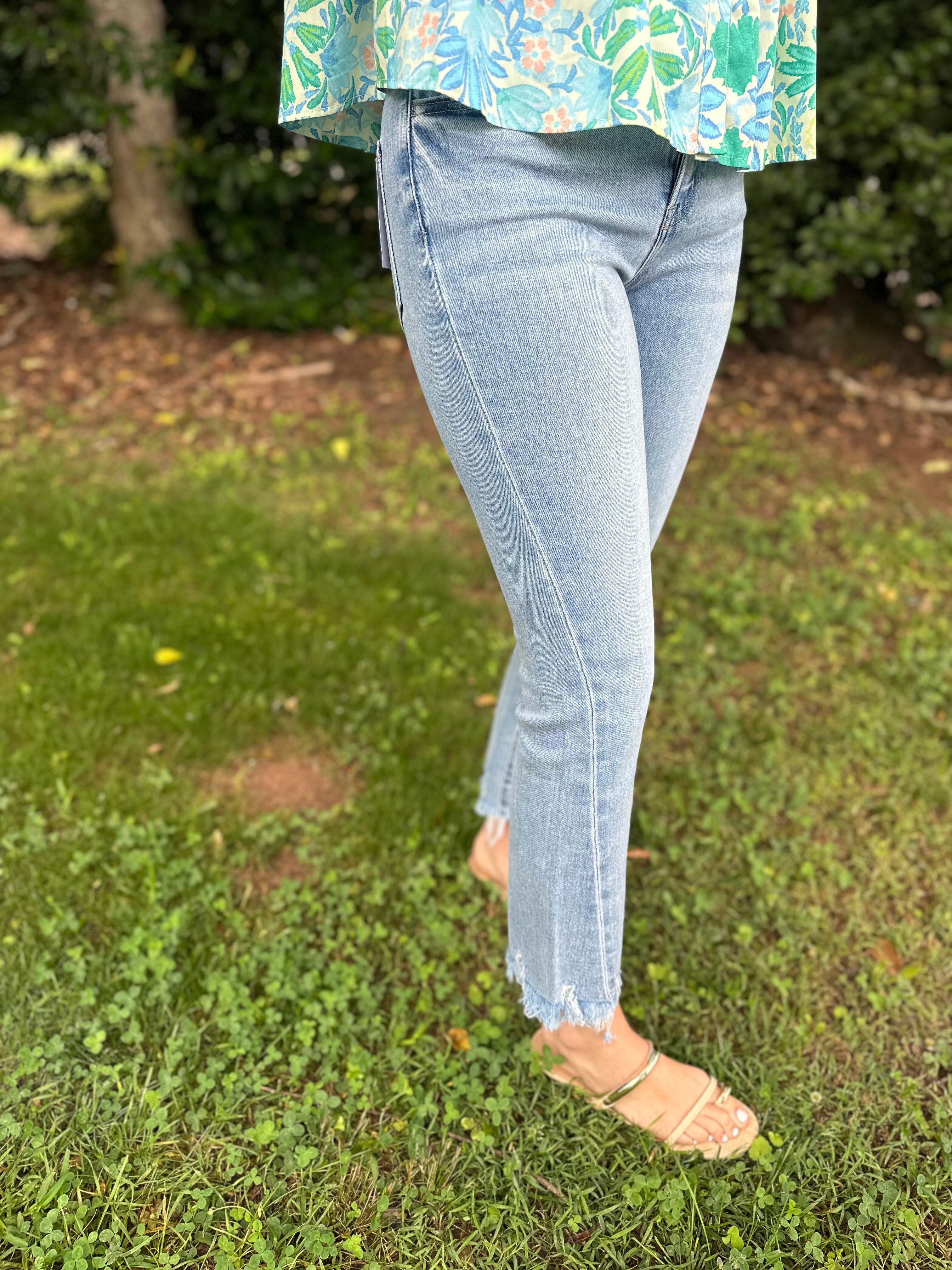 If Only You High Rise Kick Flare Jeans