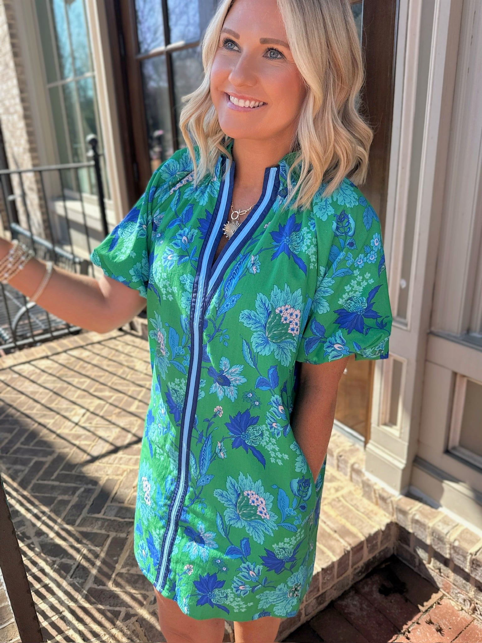 Happening To Me Vibrant Floral Mini Dress