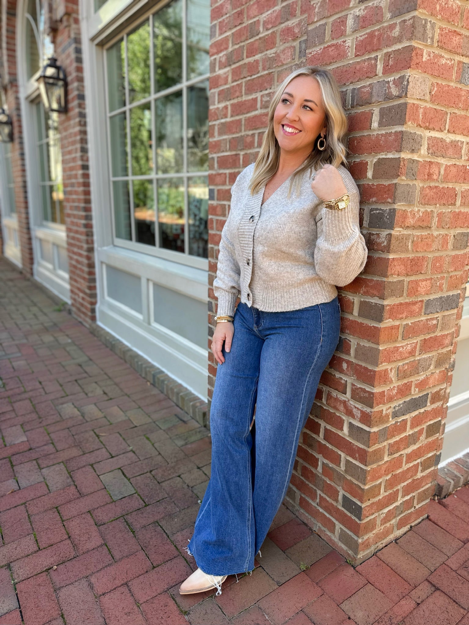 Wishing for a Grand Time Cardigan in Mocha