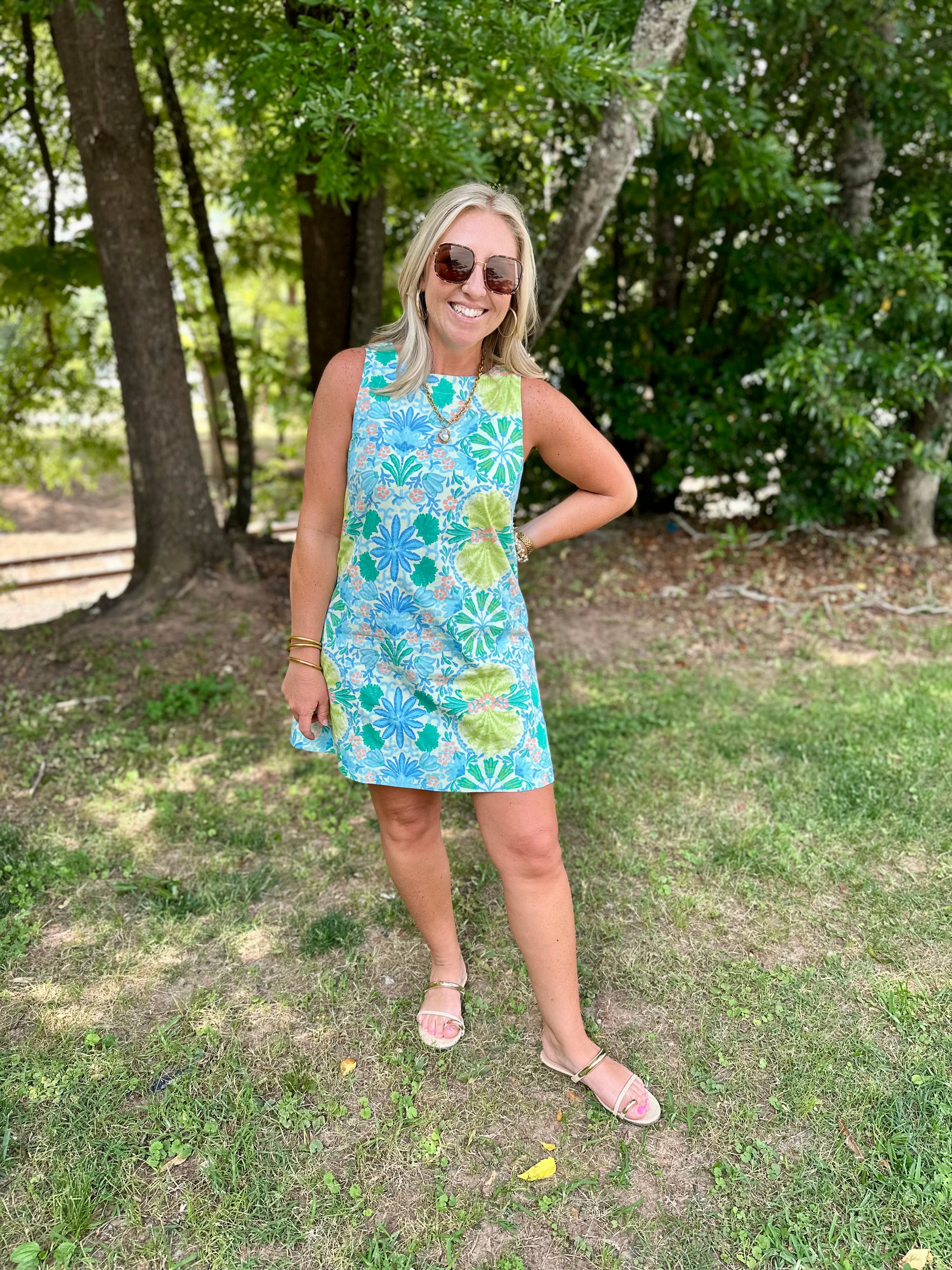 Love in Paradise Printed Mini Dress