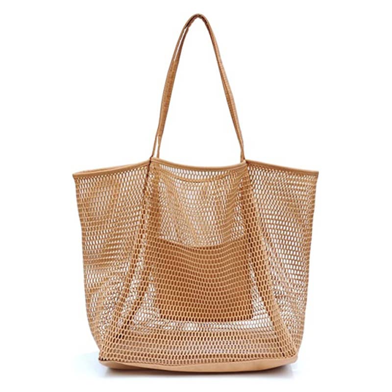 Mesh Beach Sandproof Tote
