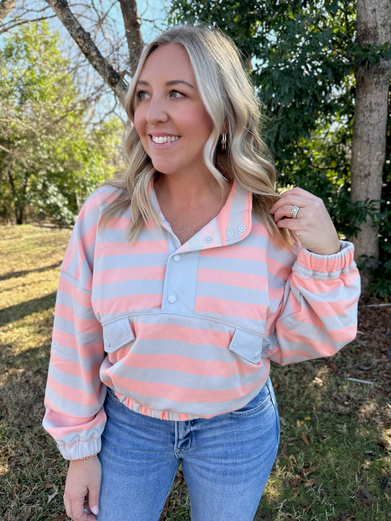 Well All I Wanted Was Stripes Pull Over