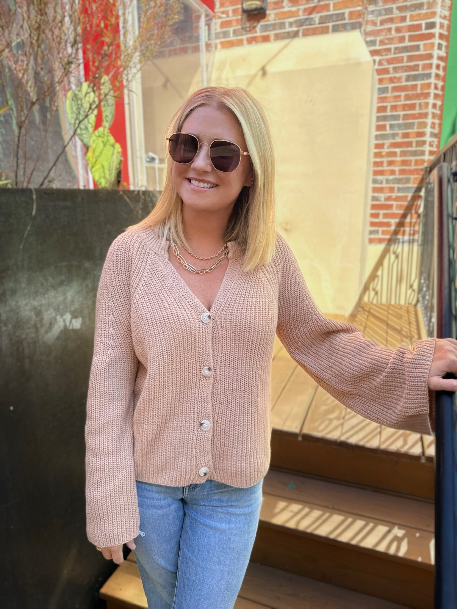 Bonfires and Smores Knit Cardigan Top