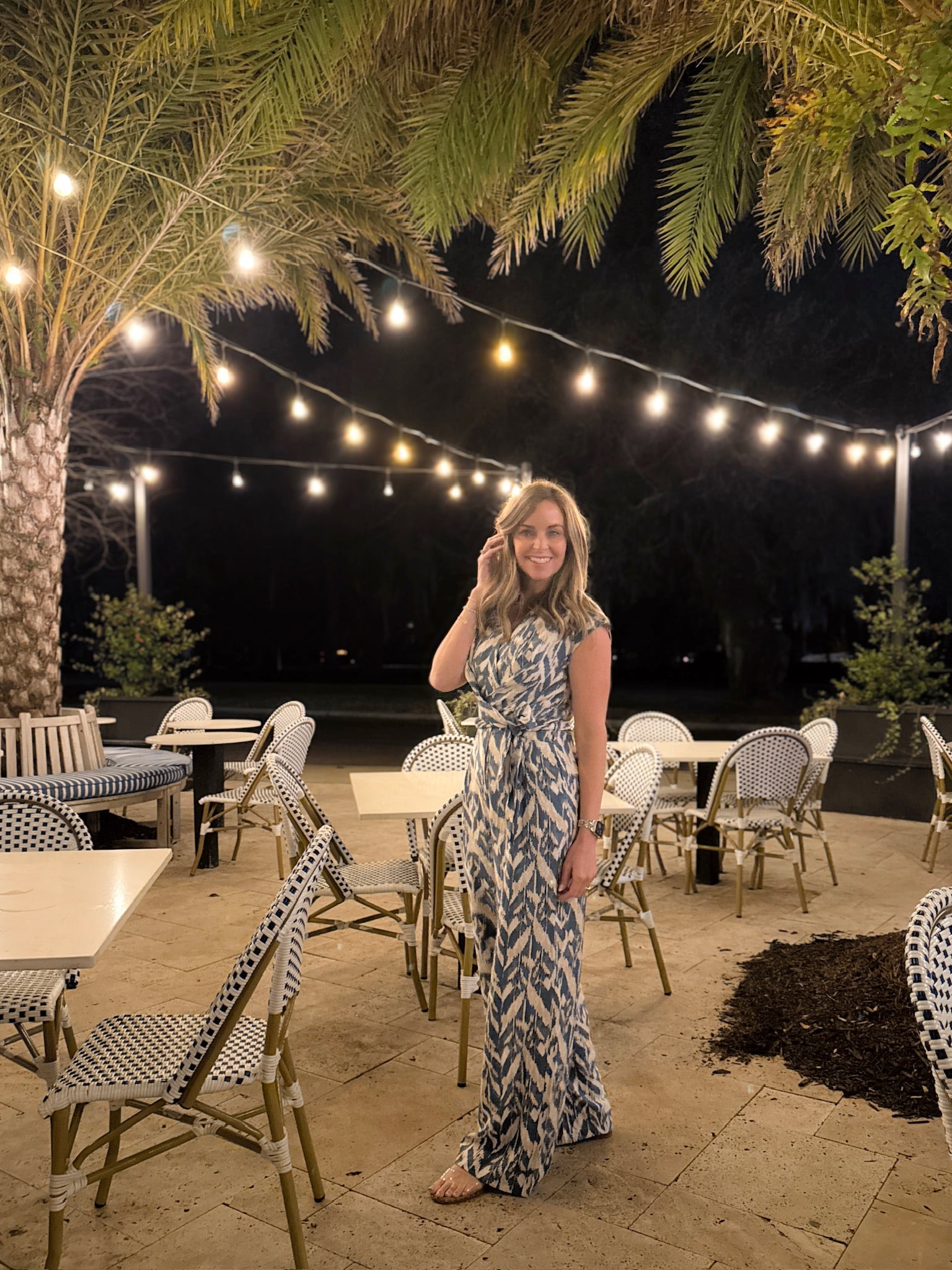 Brand New Start V Neck Knotted Jumpsuit