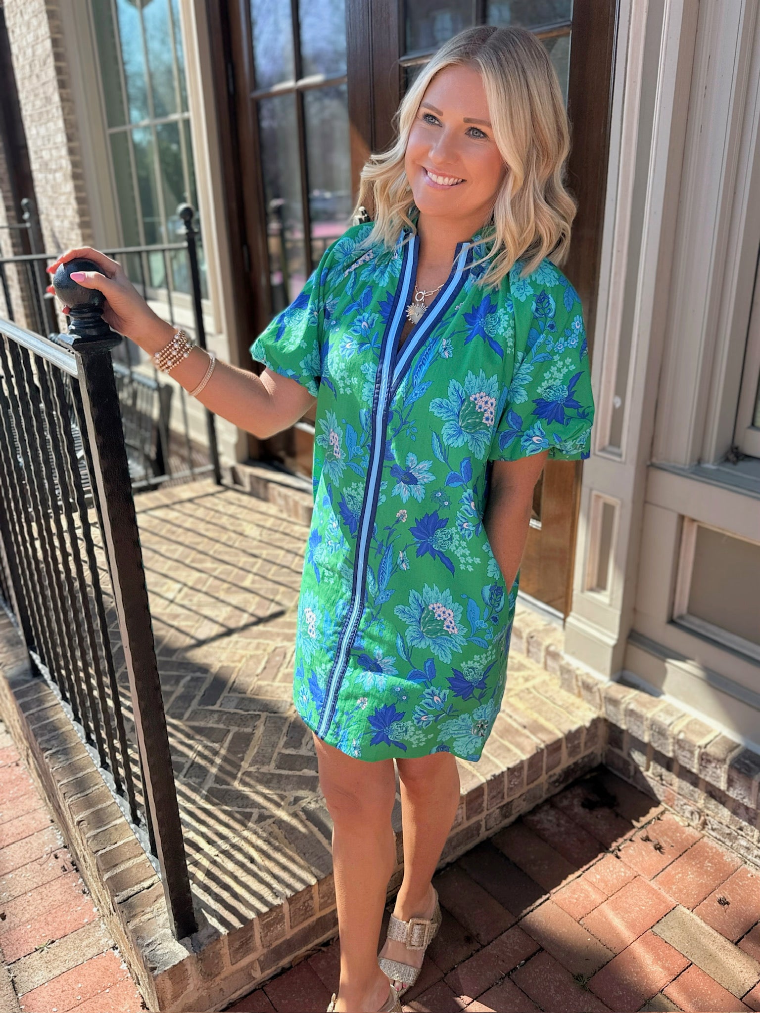 Happening To Me Vibrant Floral Mini Dress