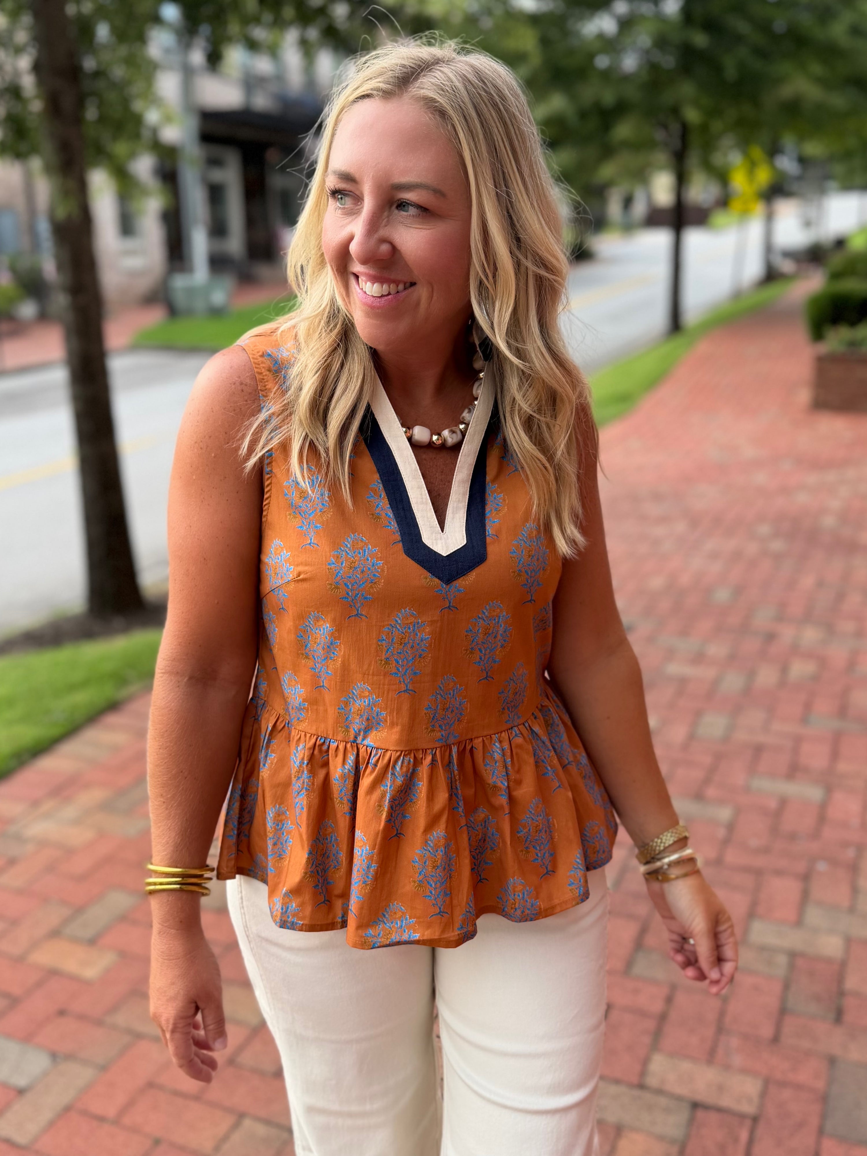 Pick Me Peplum Tank Top