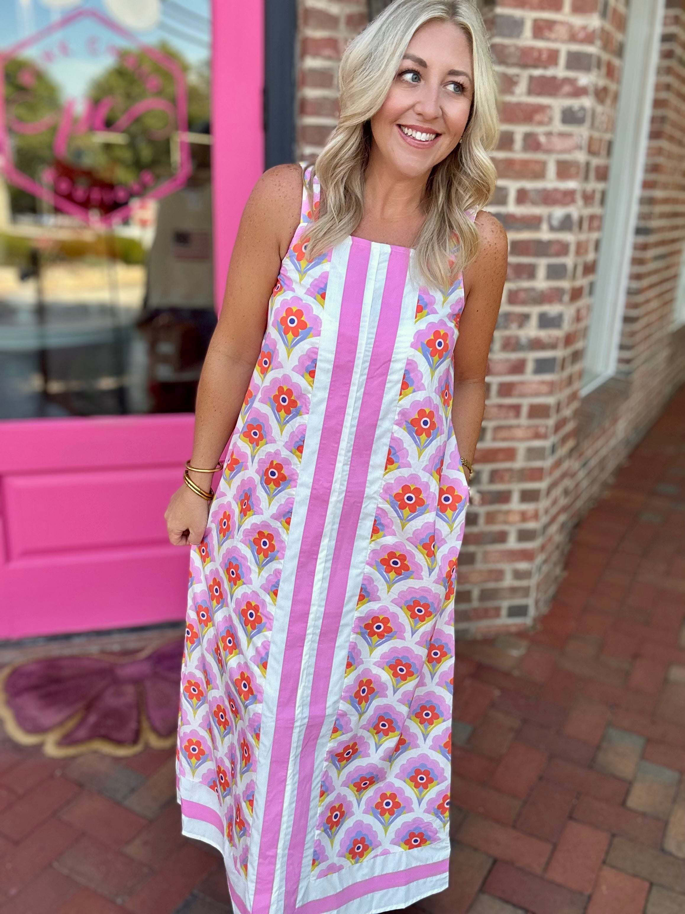 Going to Make This Work Midi Dress