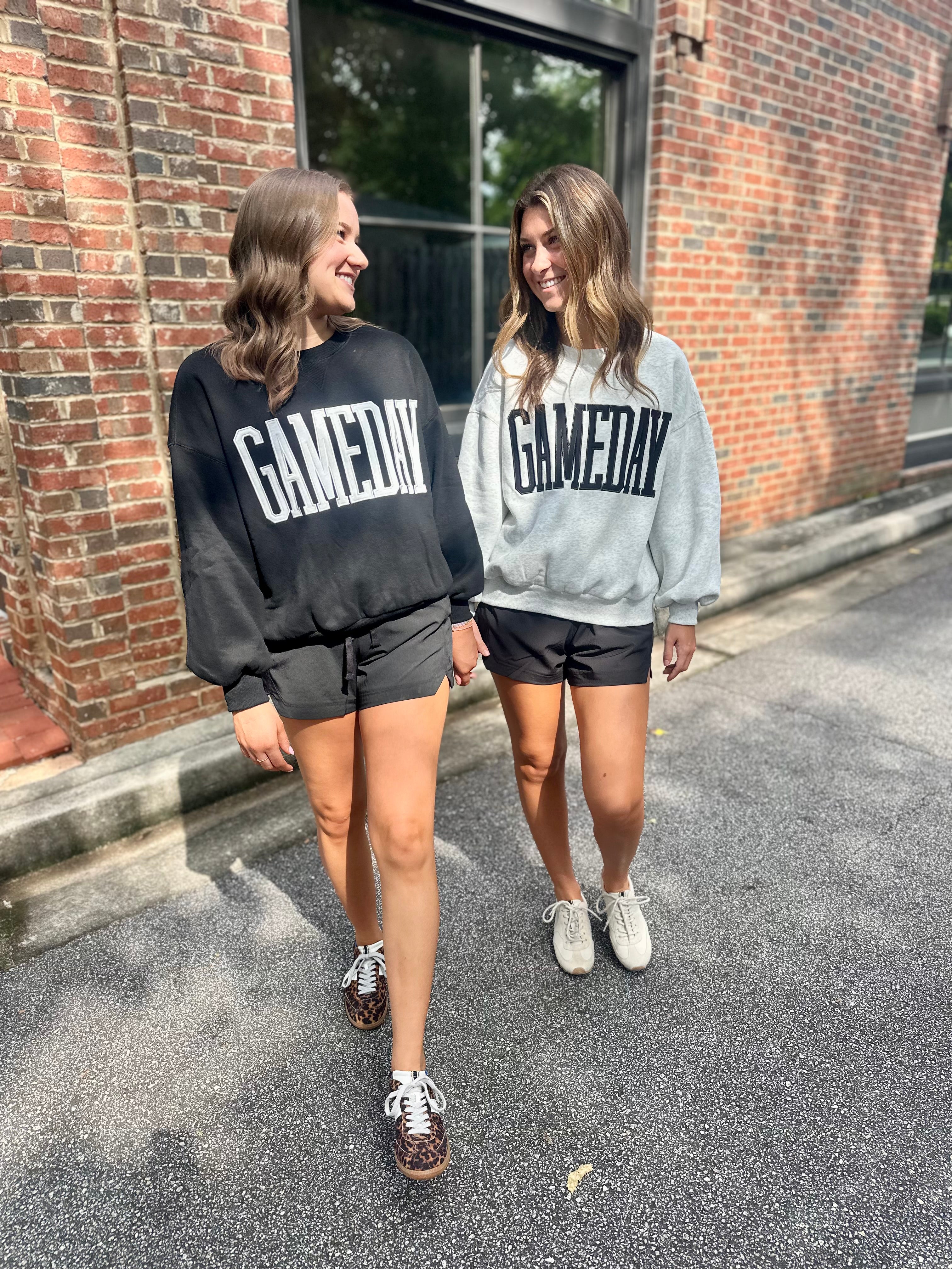 GAMEDAY Sweatshirt In Black