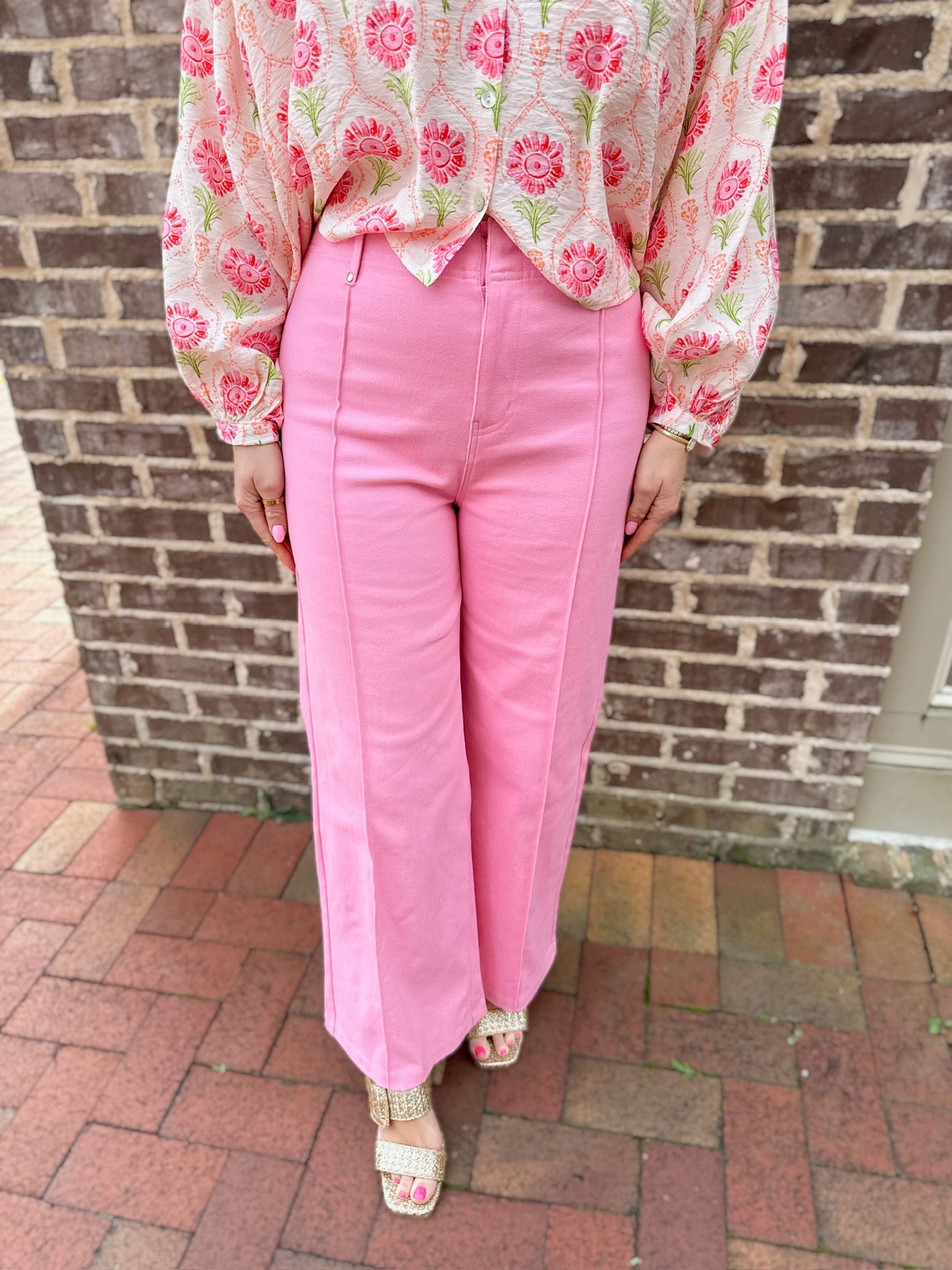 Walk Away Wide Leg Trousers