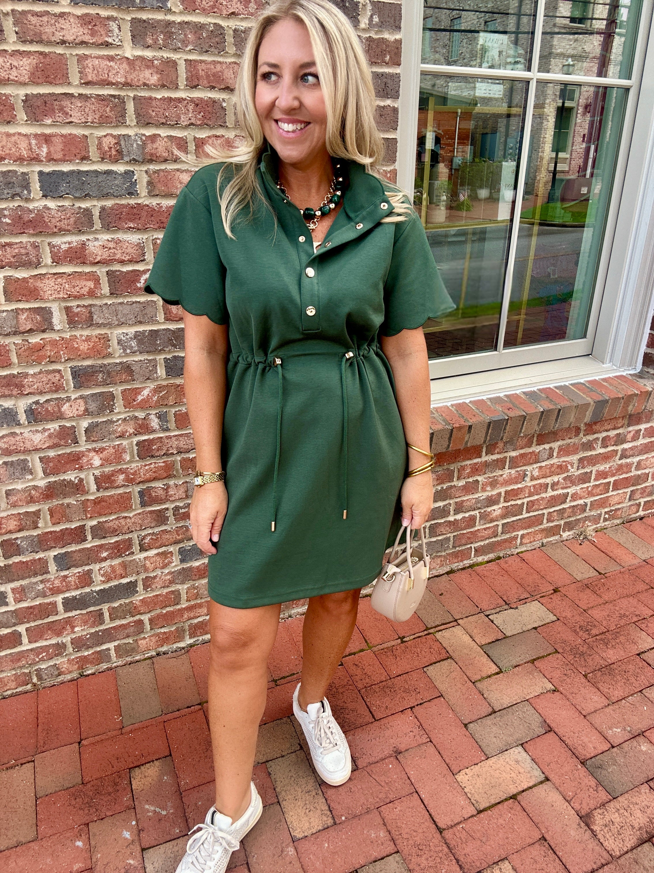 Forever Amen Dress with Elastic Waist