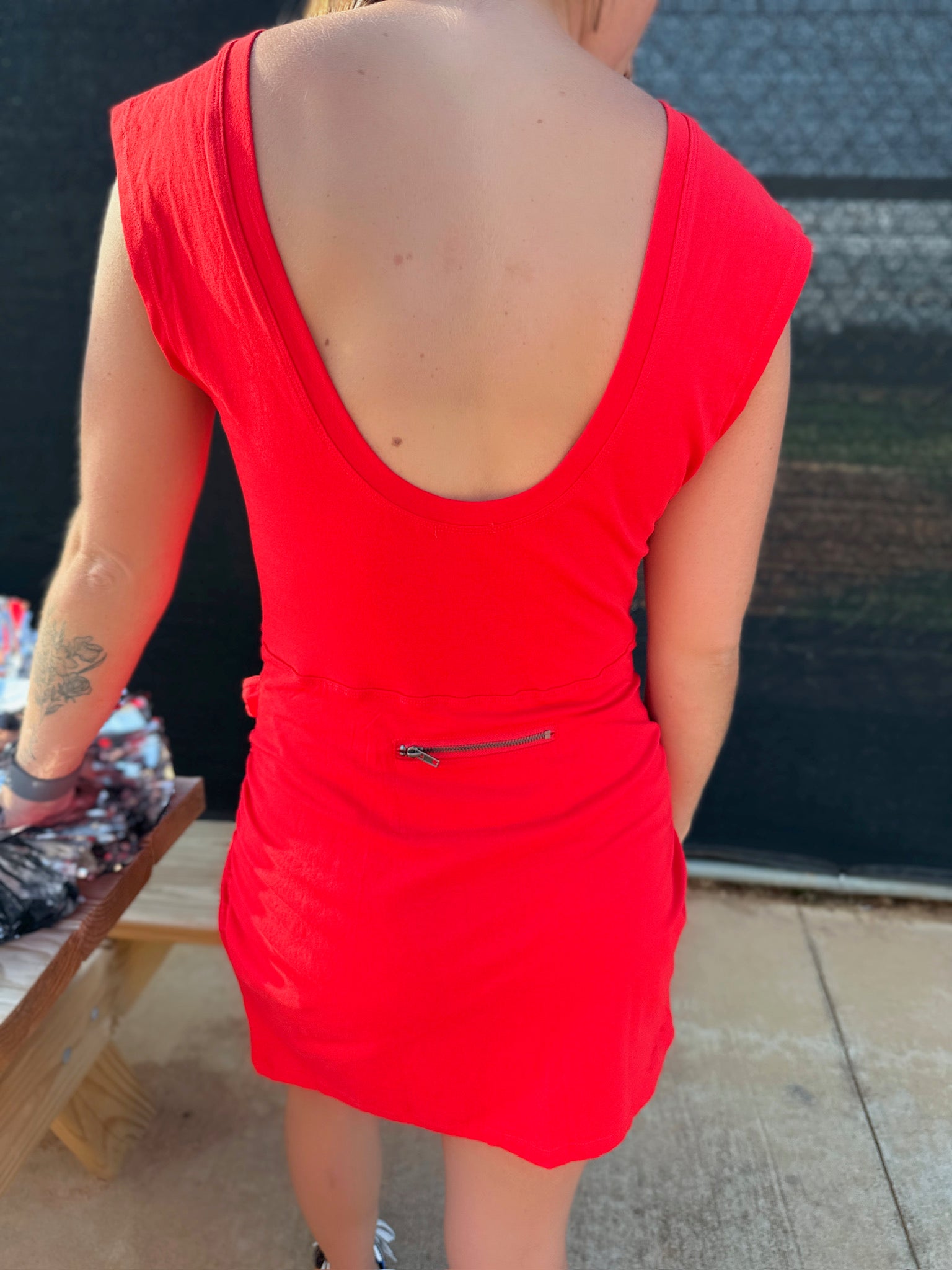 The Greatest of All Athletic Dress with Side Tie