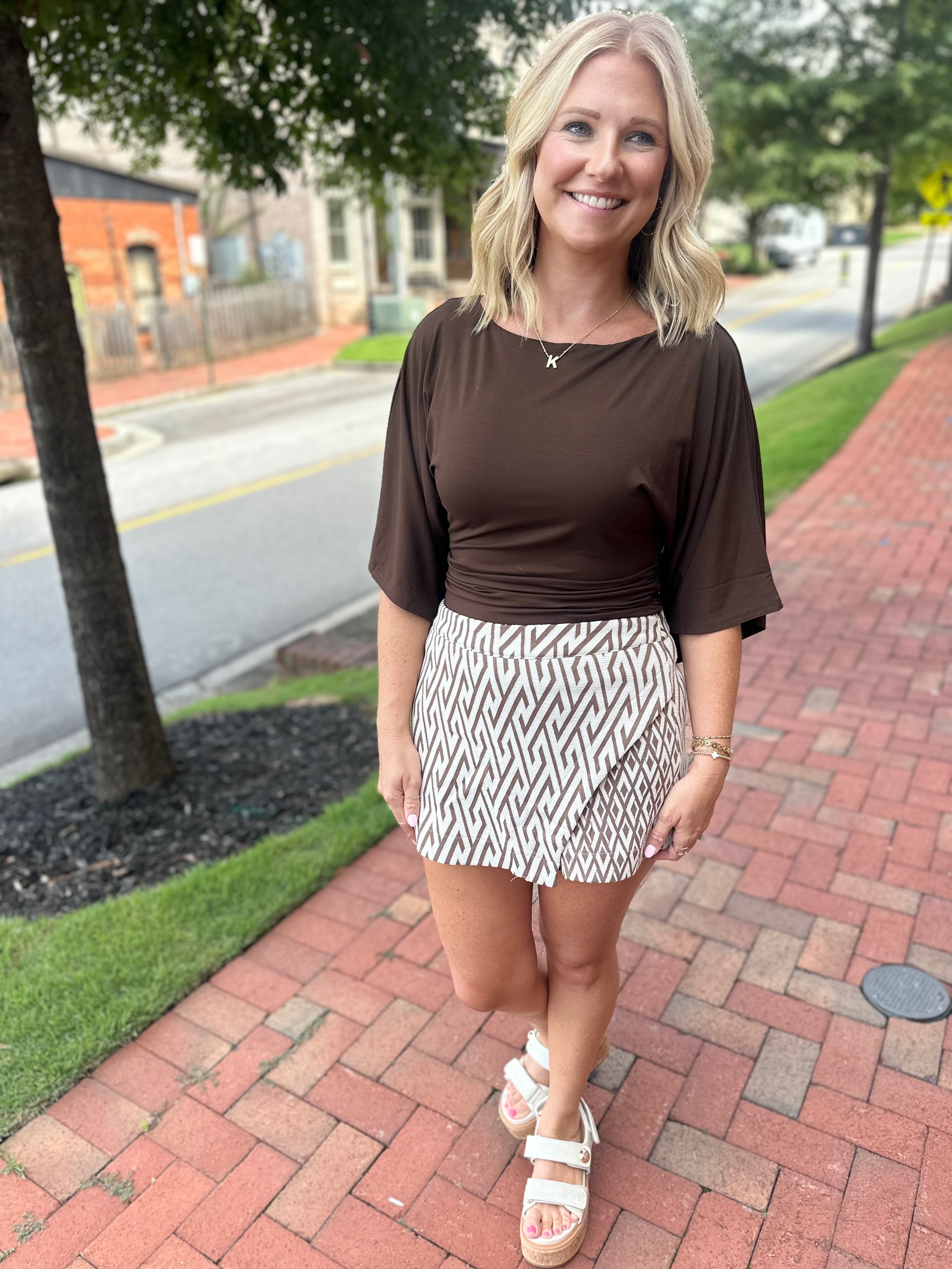 The Everyday Asymmetrical Skort