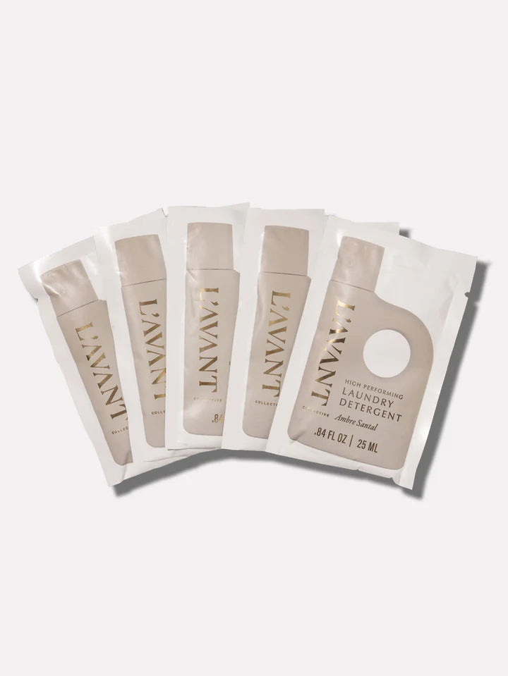 Laundry Detergent Travel Pack (Set of 5) Amber Santal