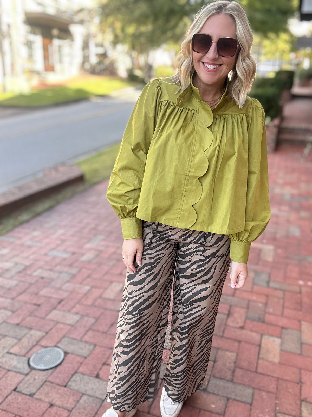 Wild Intentions Animal Print Pants