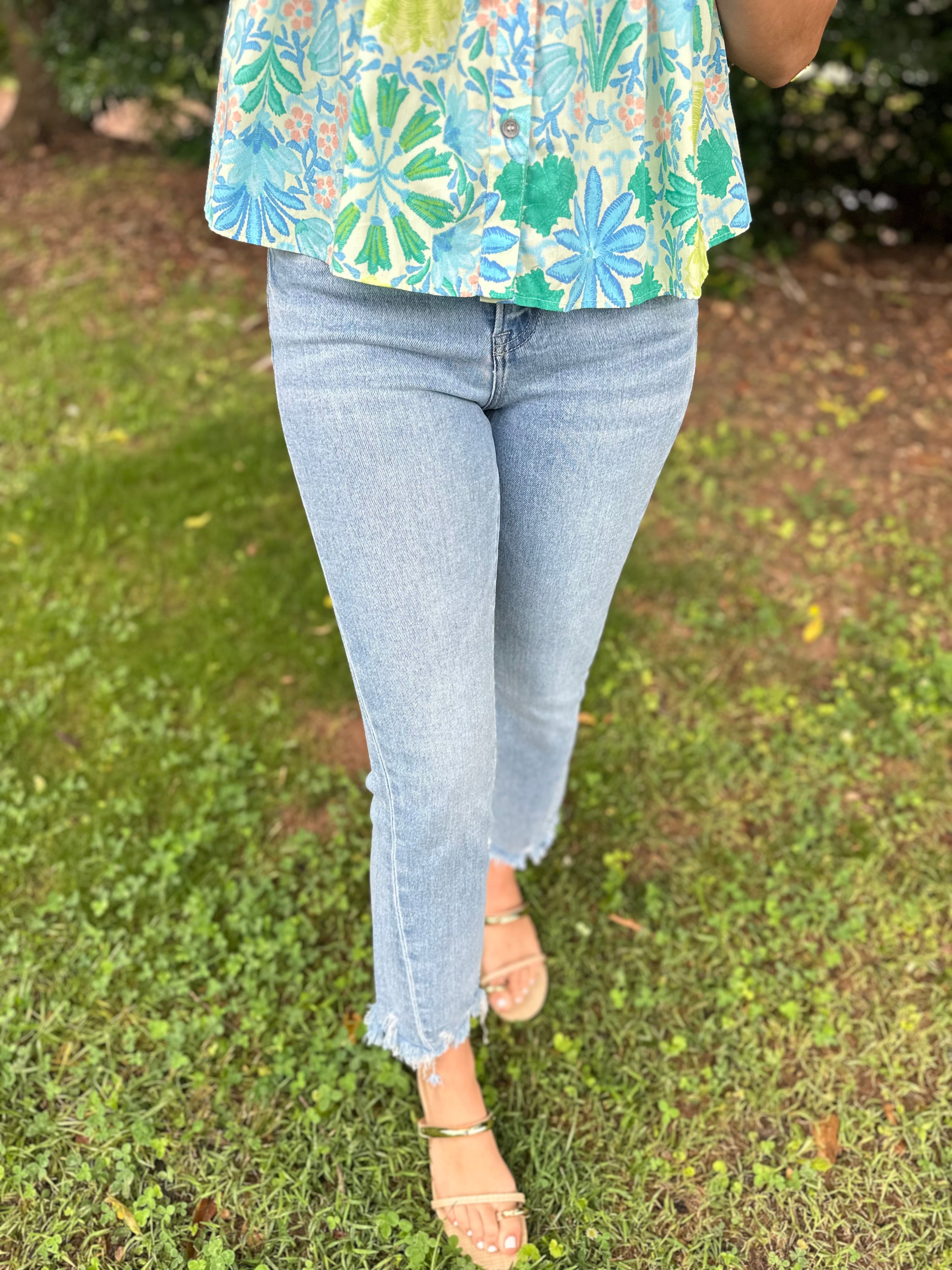 If Only You High Rise Kick Flare Jeans
