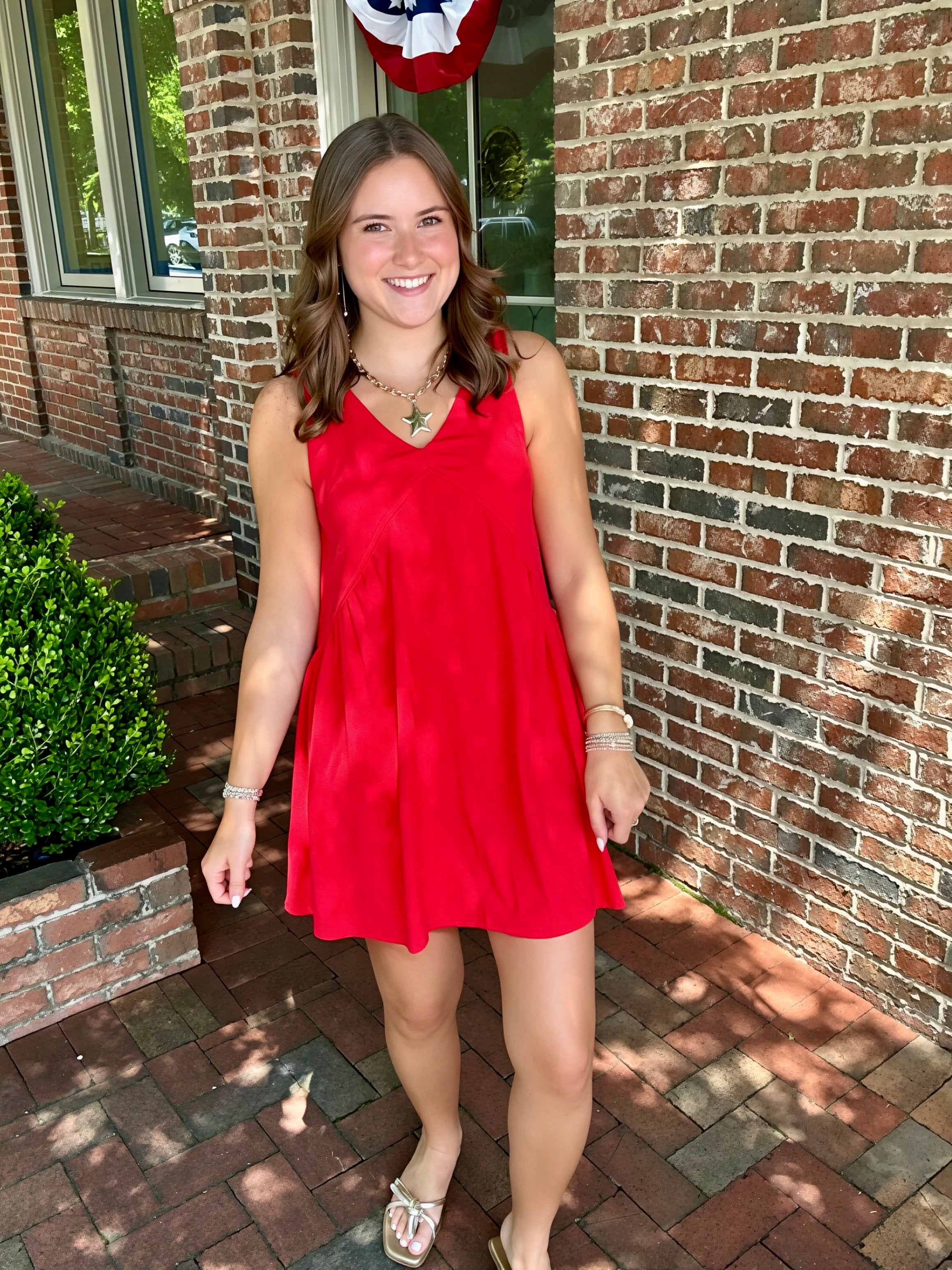 Southern Nights Sleeveless Mini Dress