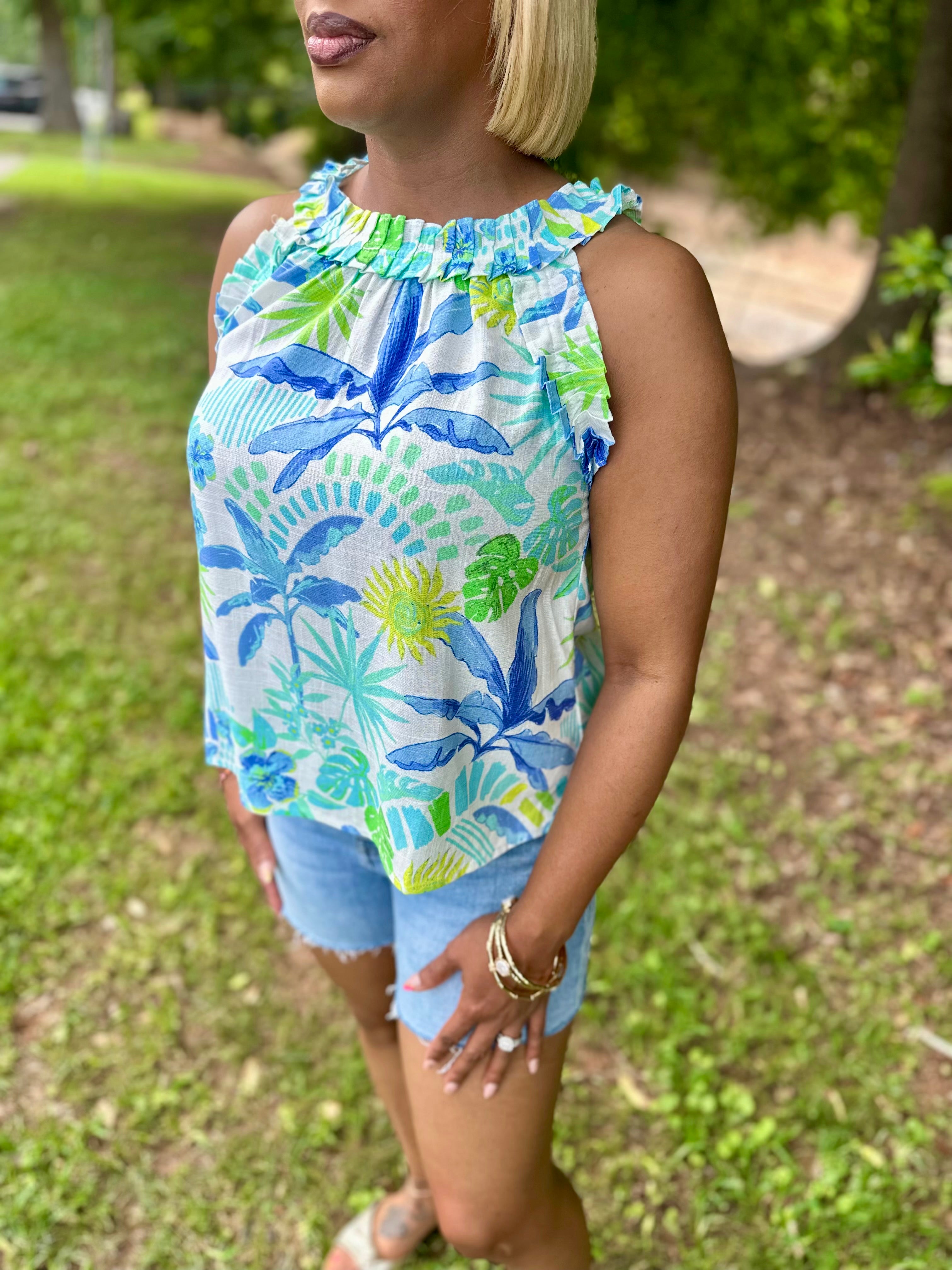Wake Up In Paradise Tank Top