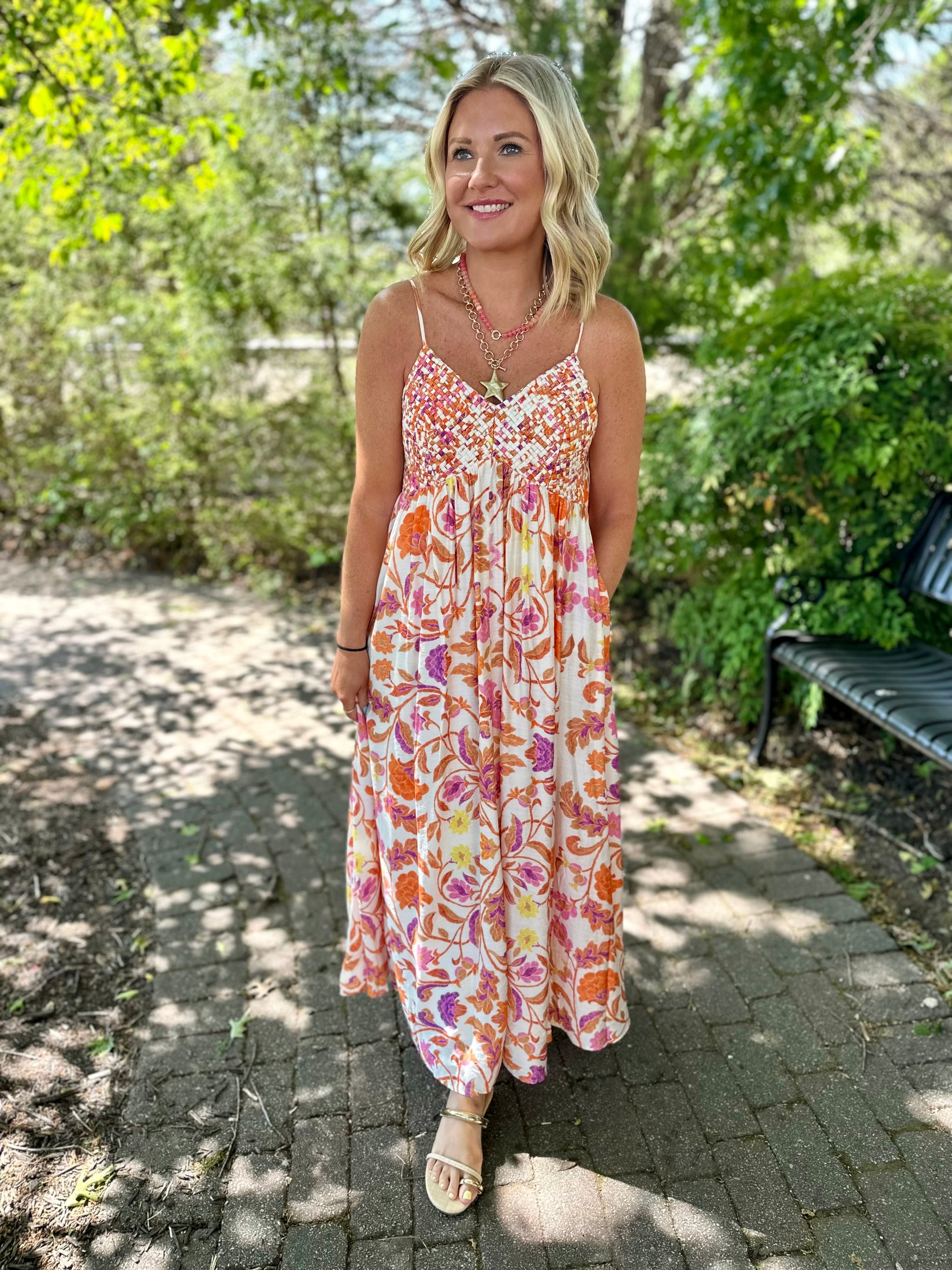 Sweet Sweet Summertime Smocked Maxi Dress