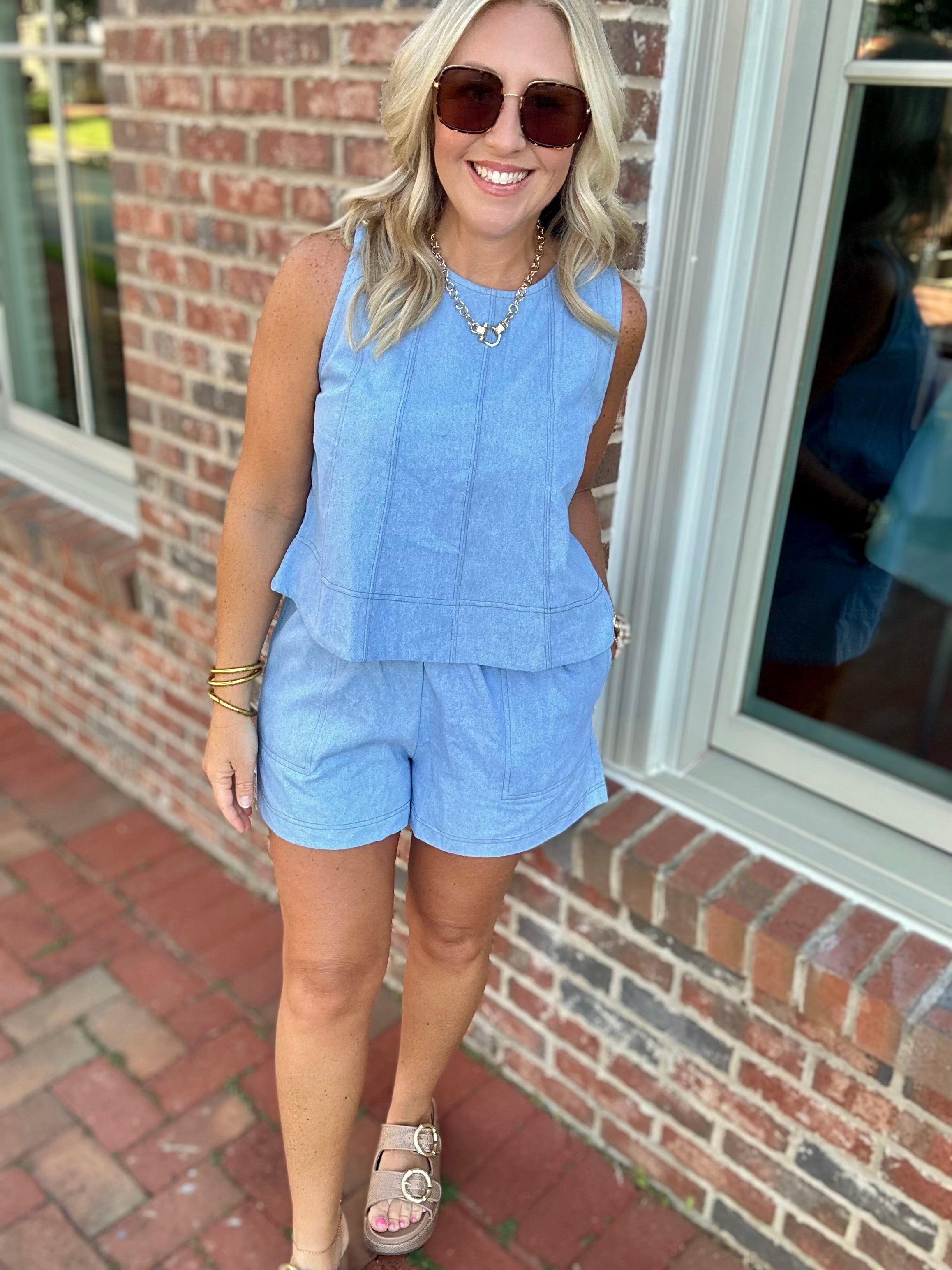 Ain't Gonna Waist It Stitch Two Piece Set