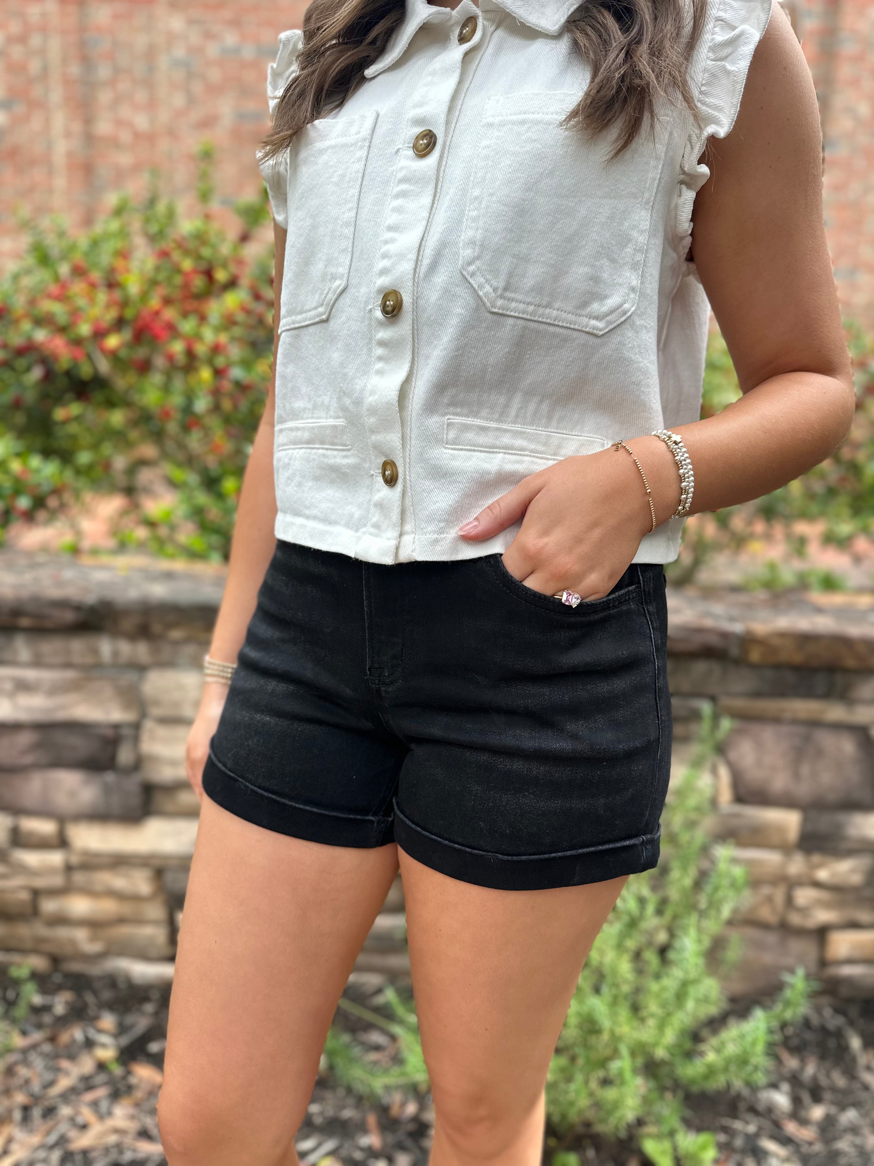 Straight to It High Rise Super Soft Shorts