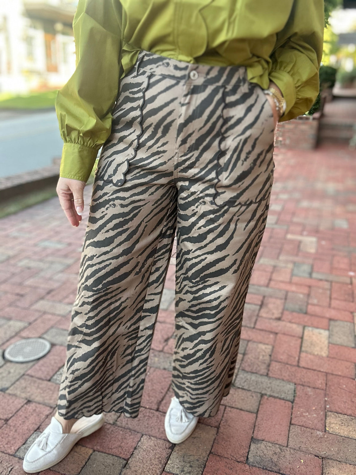 Wild Intentions Animal Print Pants
