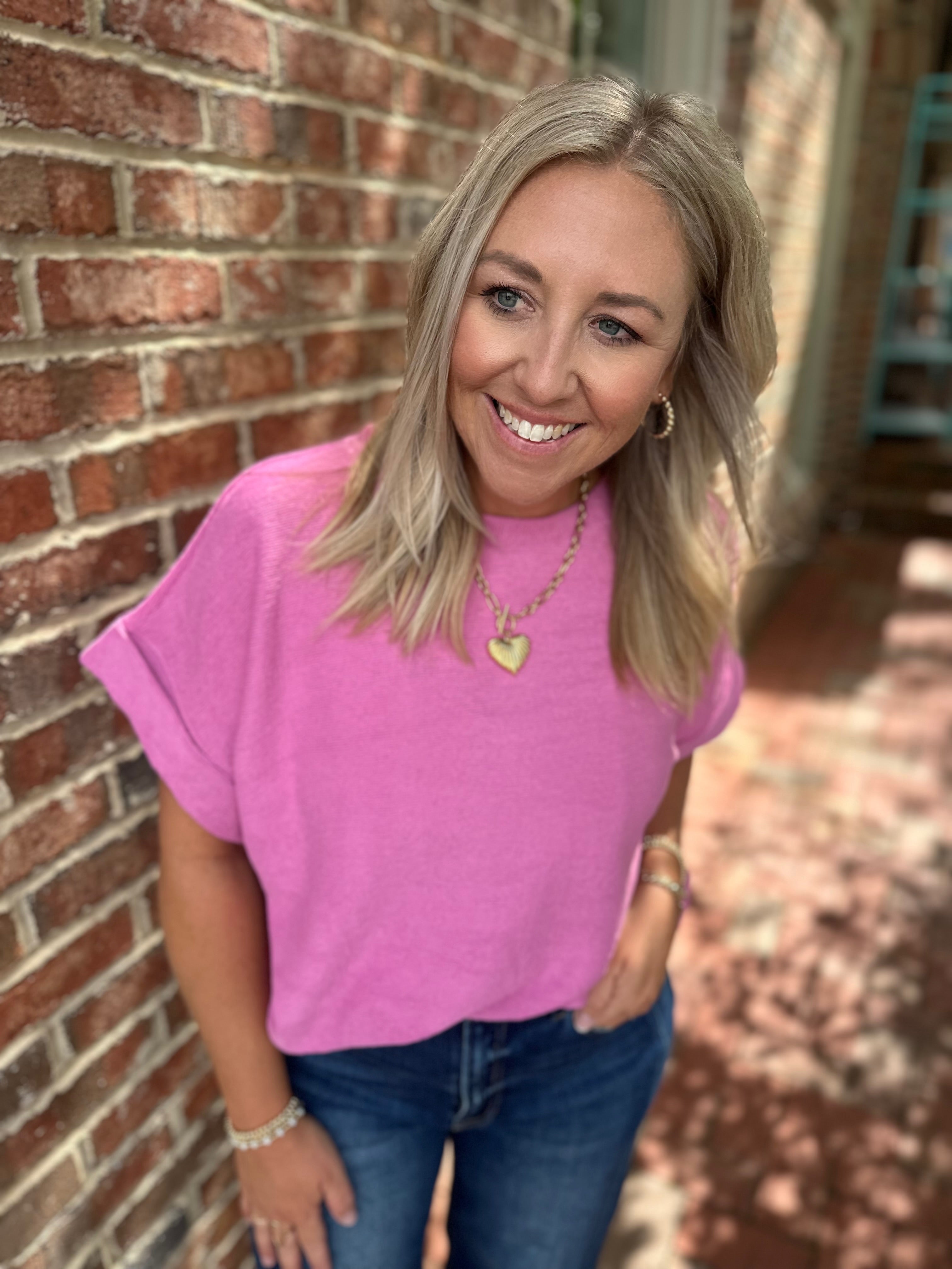Piper Short Sleeve Drop Shoulder T-Shirt