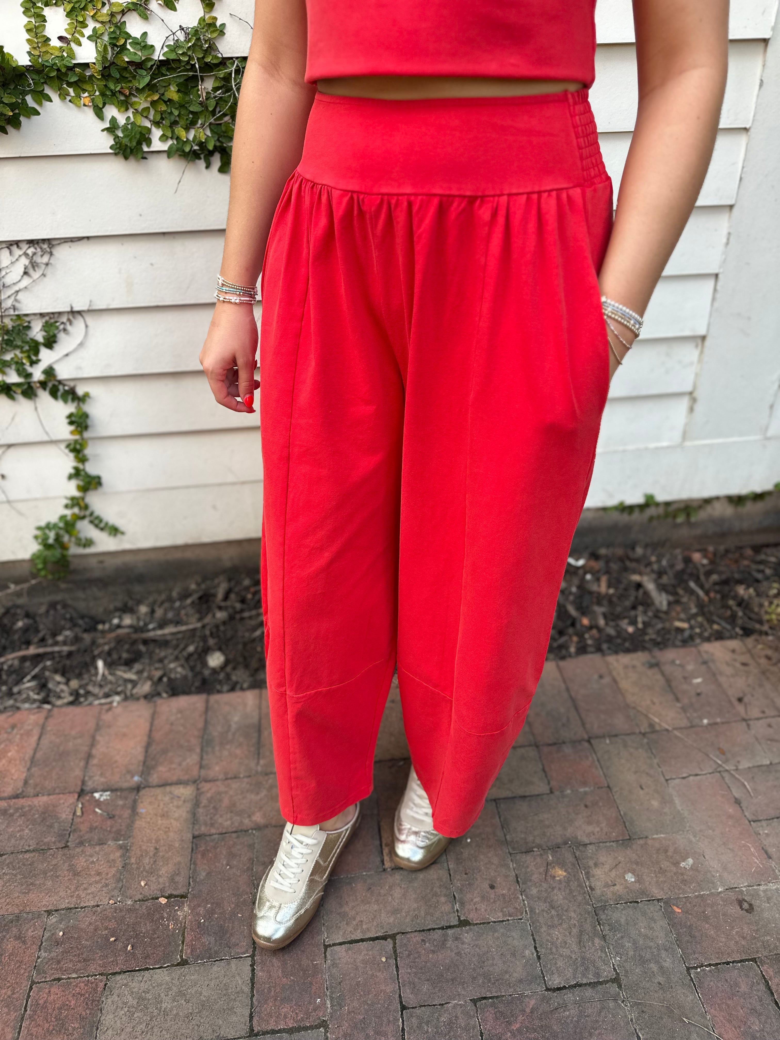 Ruby Relax Mineral Washed Wide Leg Pants