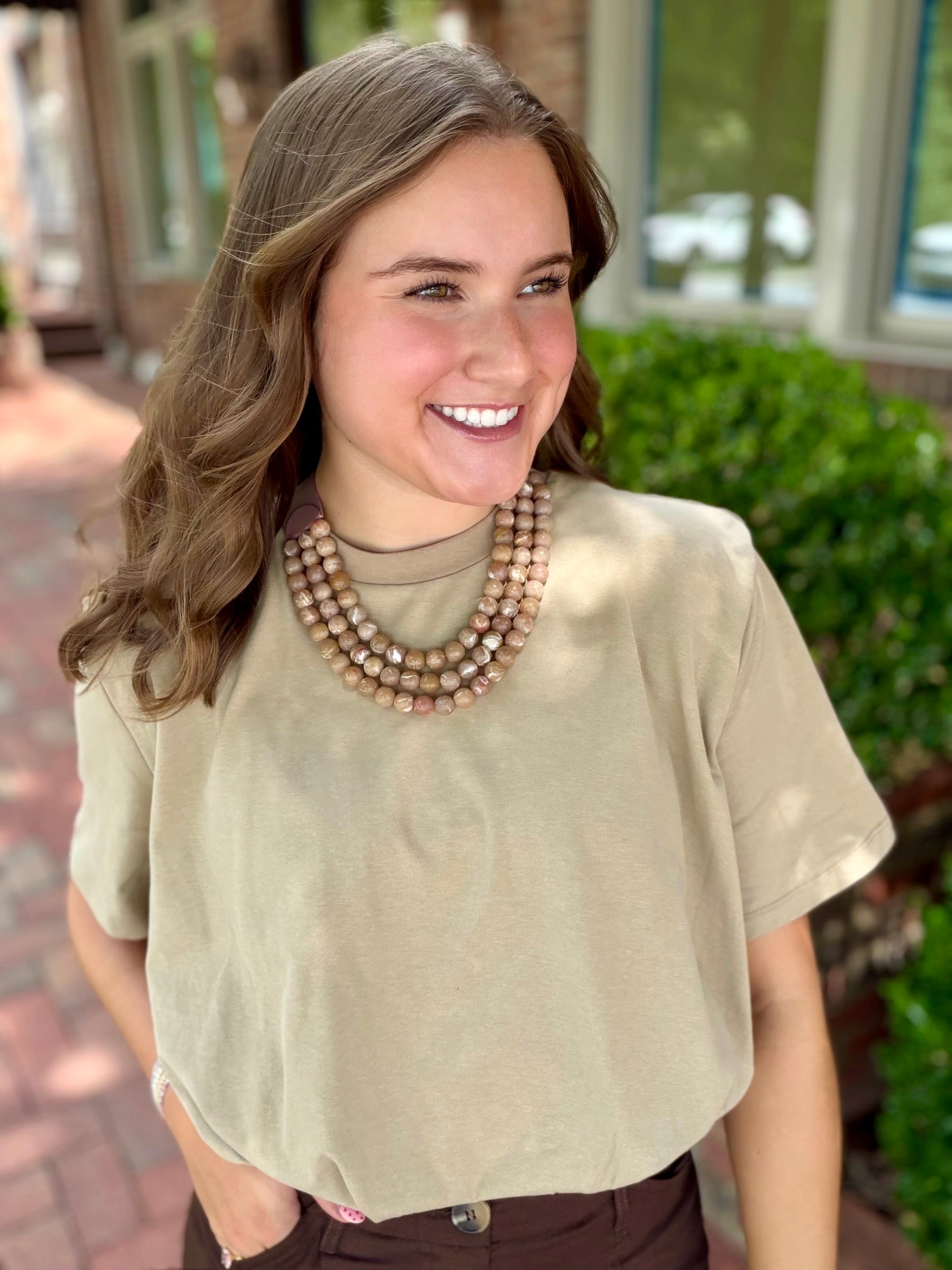 Cloud Nine Bubble Short Sleeve Top