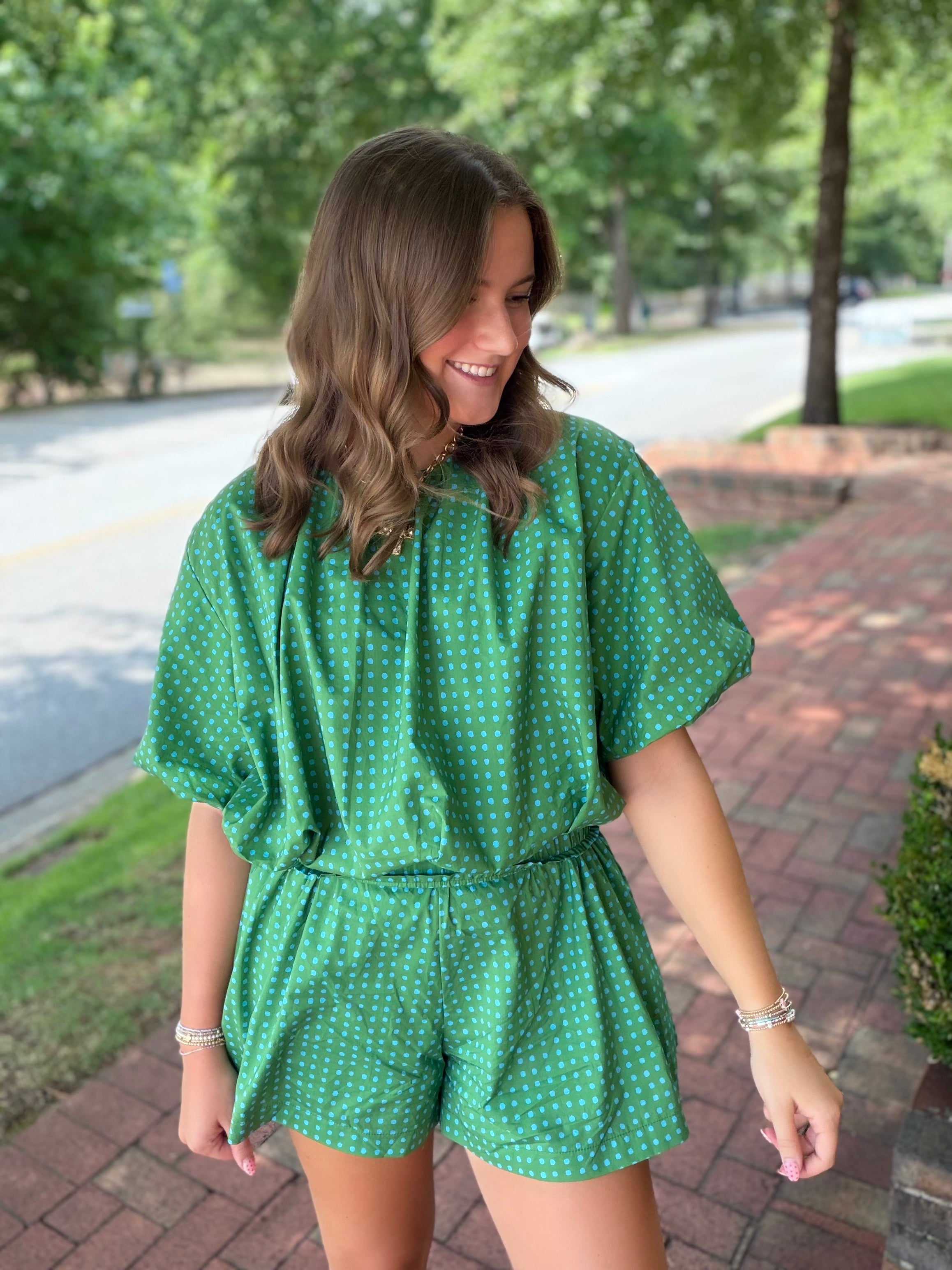 Dot Darling Two Piece Set