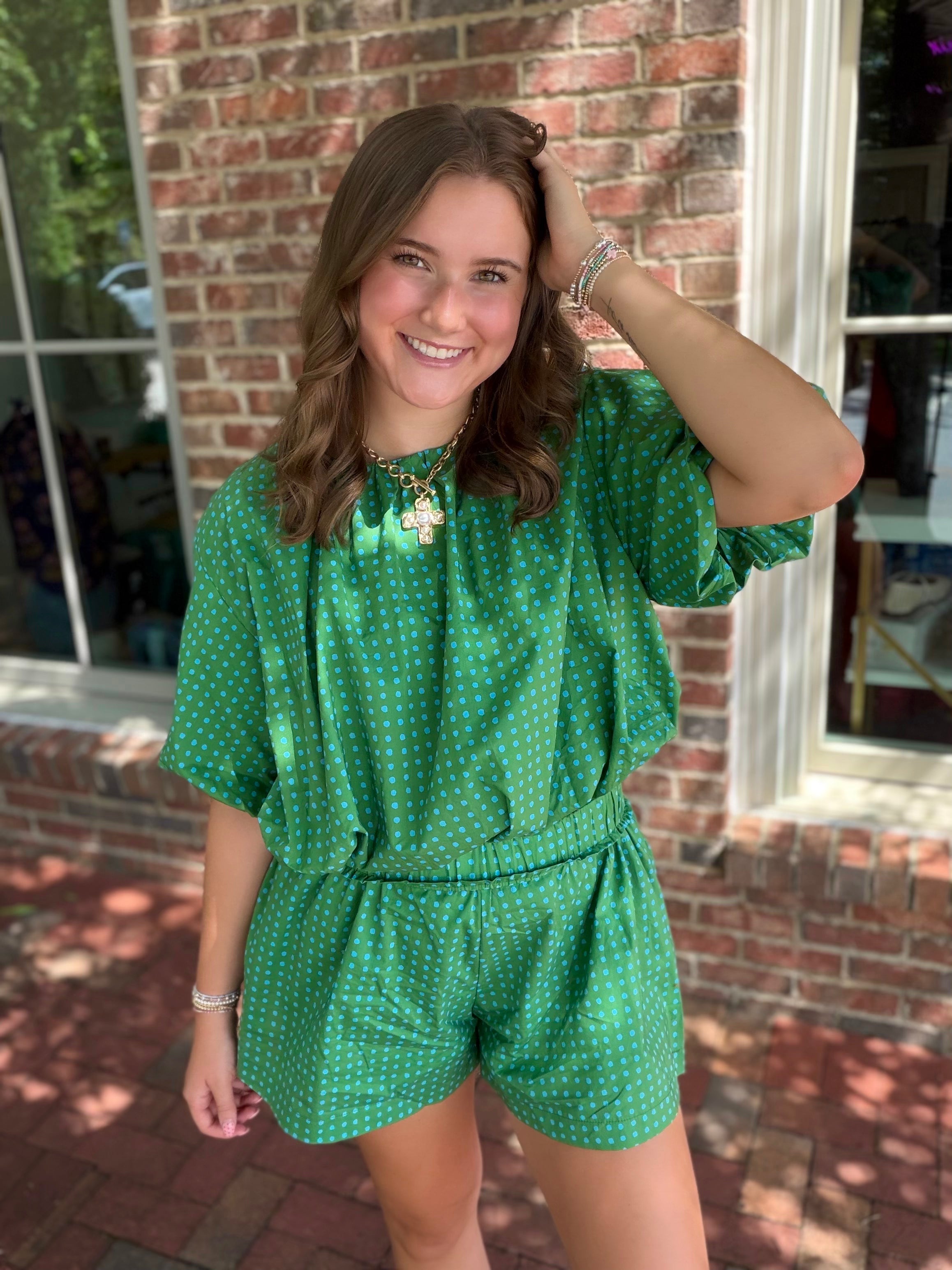 Dot Darling Two Piece Set