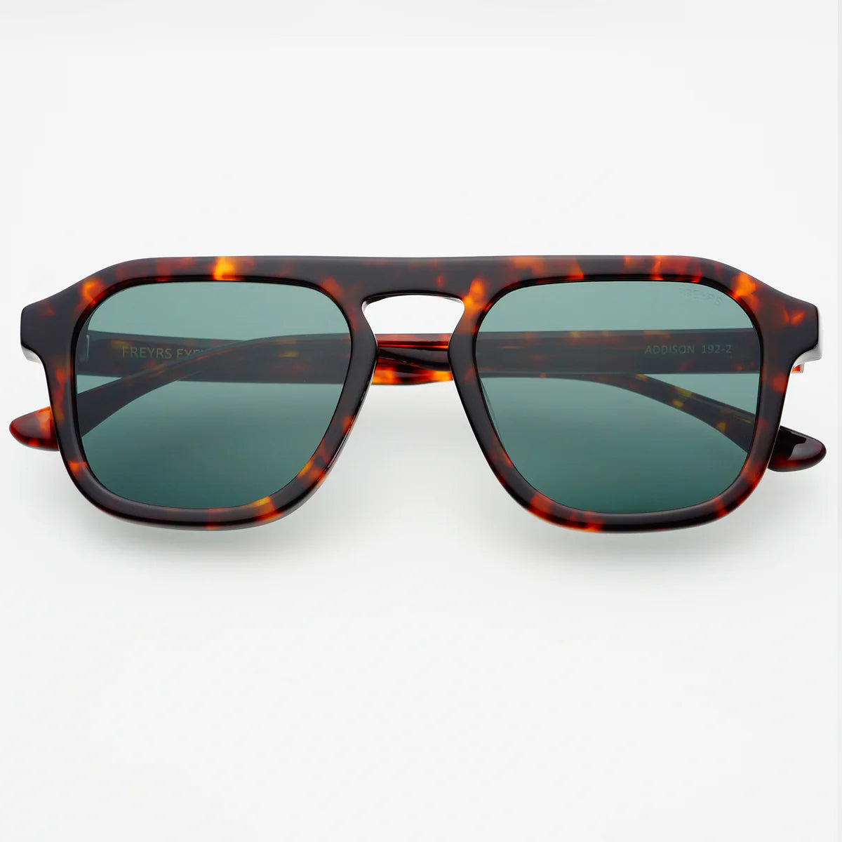 Addison Aviator Sunglasses- Tortoise