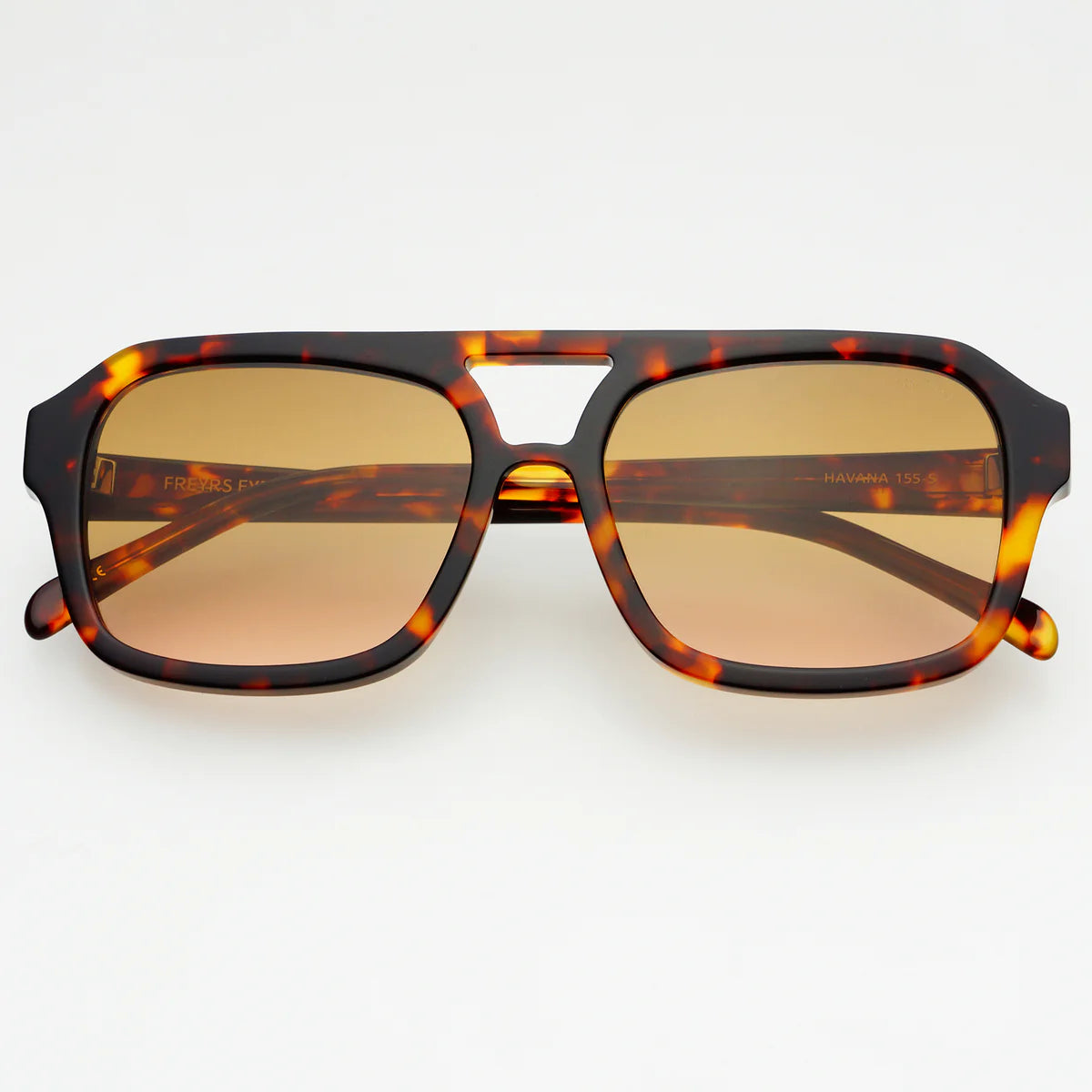 Havana Acetate Aviator Sunglasses- Tortoise