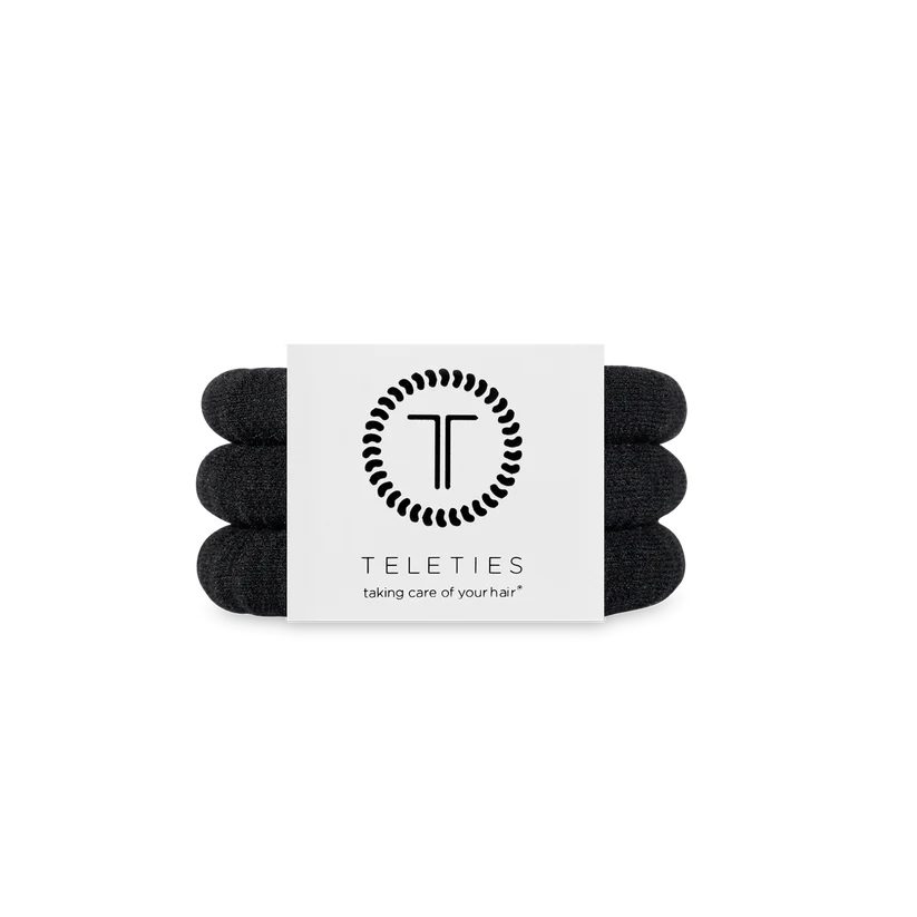 Jet Black Nylon Teleties