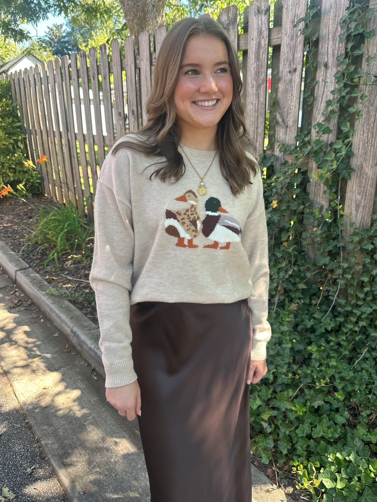 Flying South Duck Sweater
