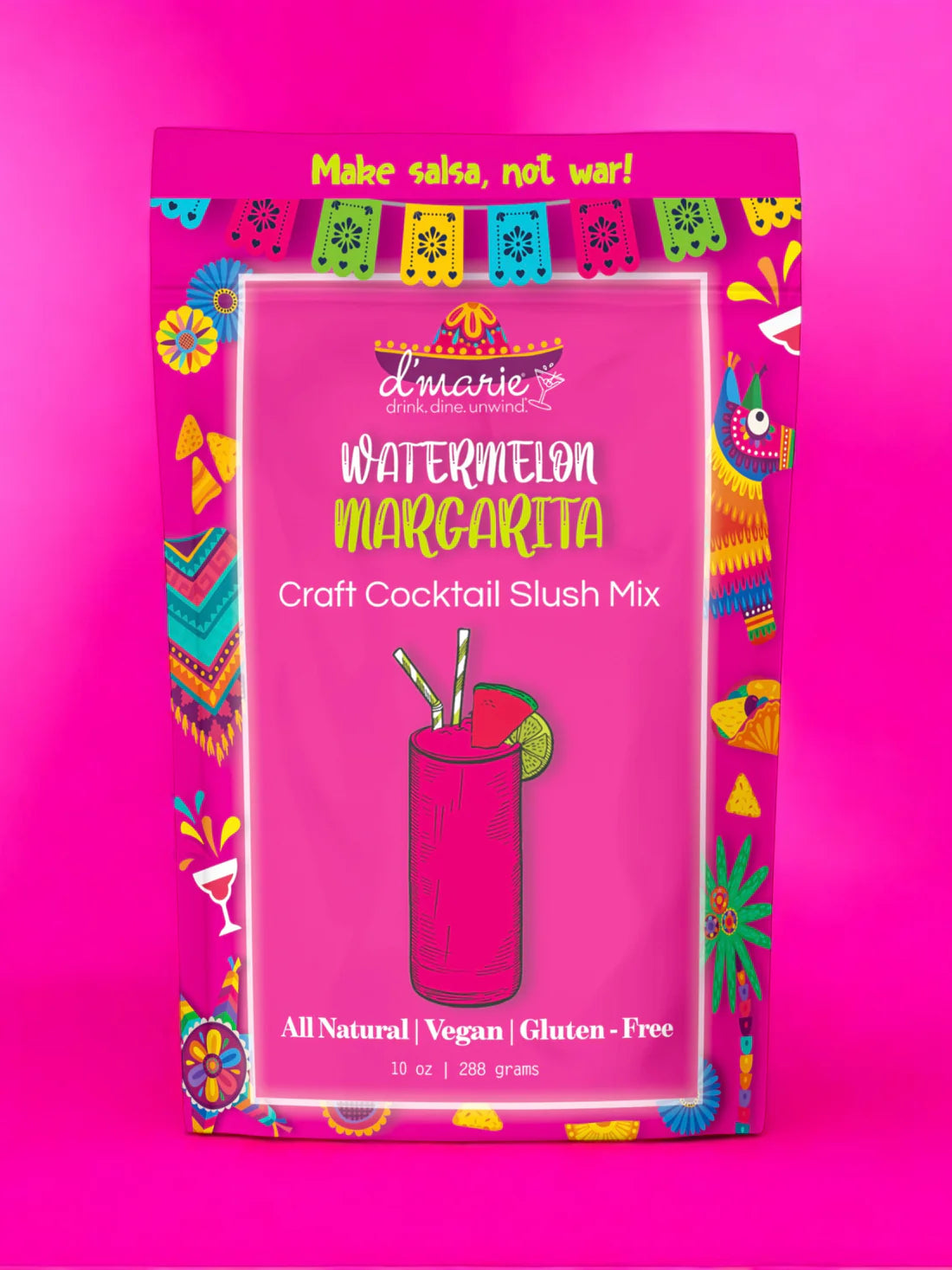 Watermelon Margarita Cocktail Slush Mix