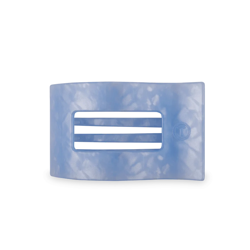 Blue Lagoon Medium Flat Round Clip