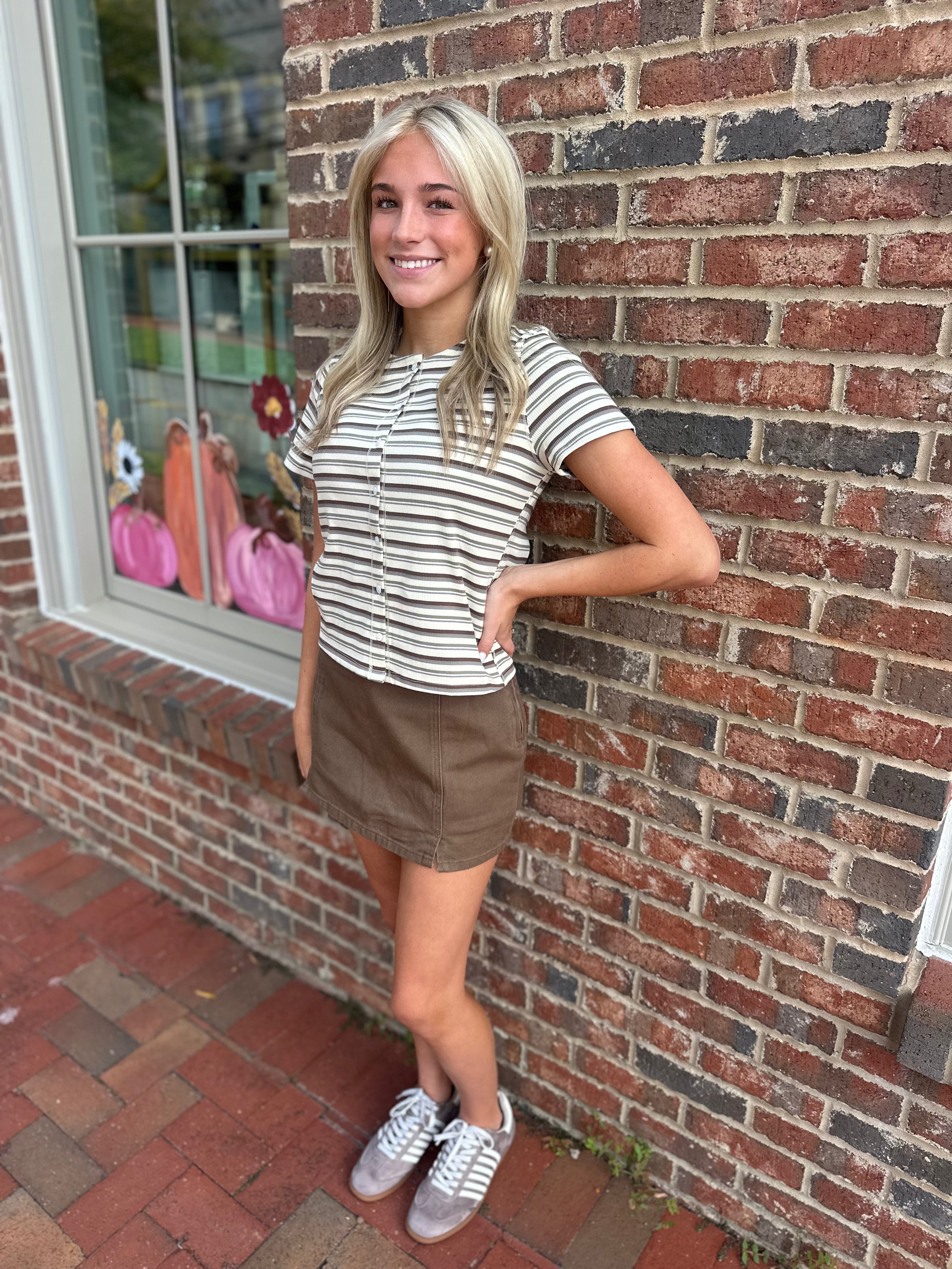 Oakley Denim Mini Skirt