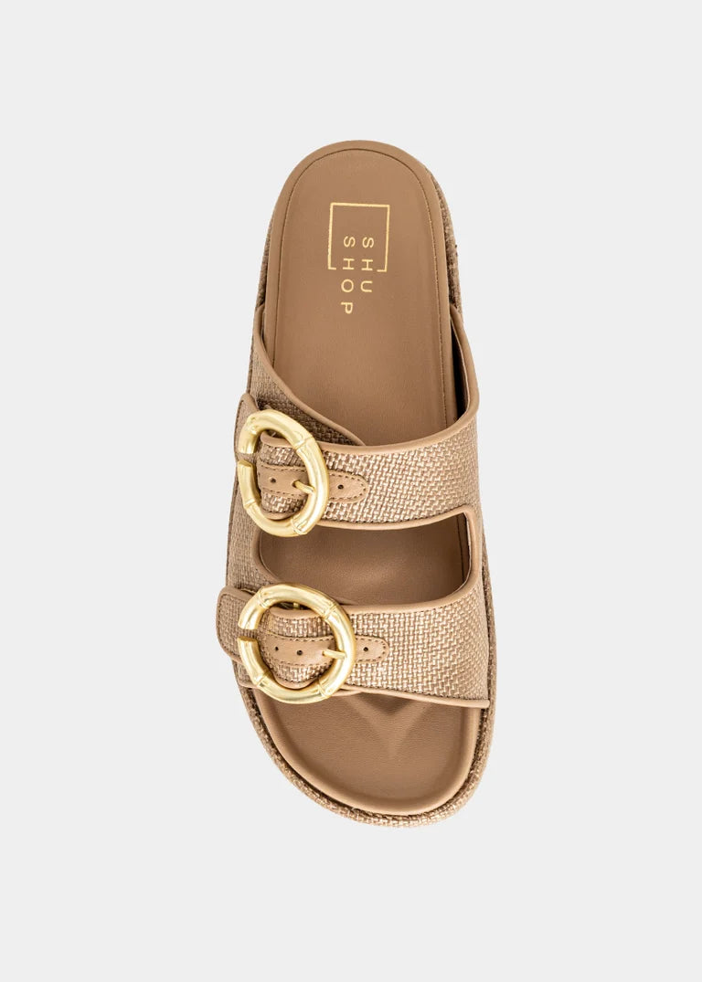 Lori Shushop Woven Sandals