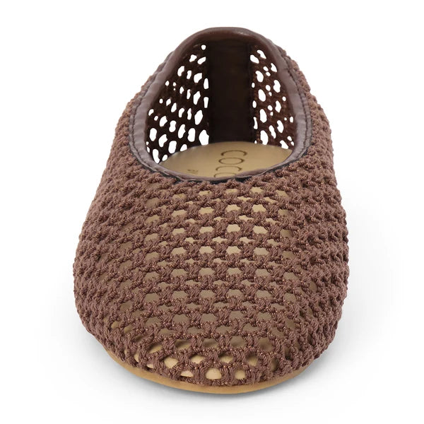 Marta Flat in Chocolate