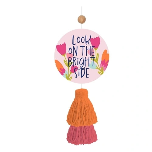 Car Air Freshener- Look on the Bright Side