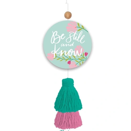Car Air Freshener- Be Still and Know