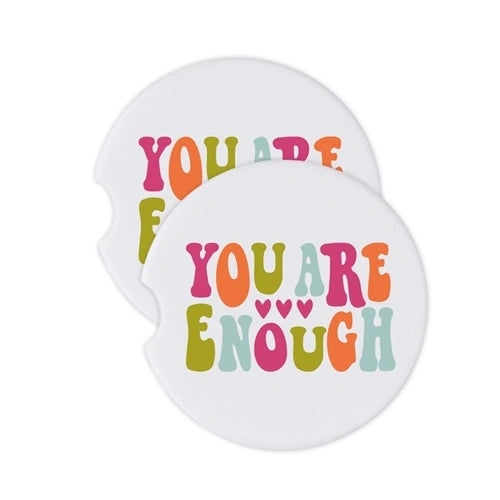 Car Coasters- You are Enough