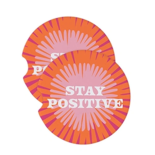 Car Coasters- Stay Positive
