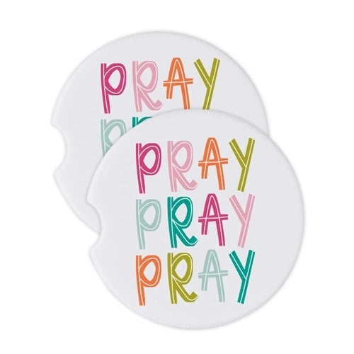 Car Coasters- Pray Pray Pray