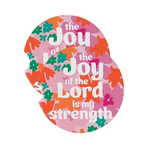 Car Coasters- Joy of the Lord