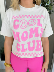 Cool Mom's Club Cropped Graphic Tee